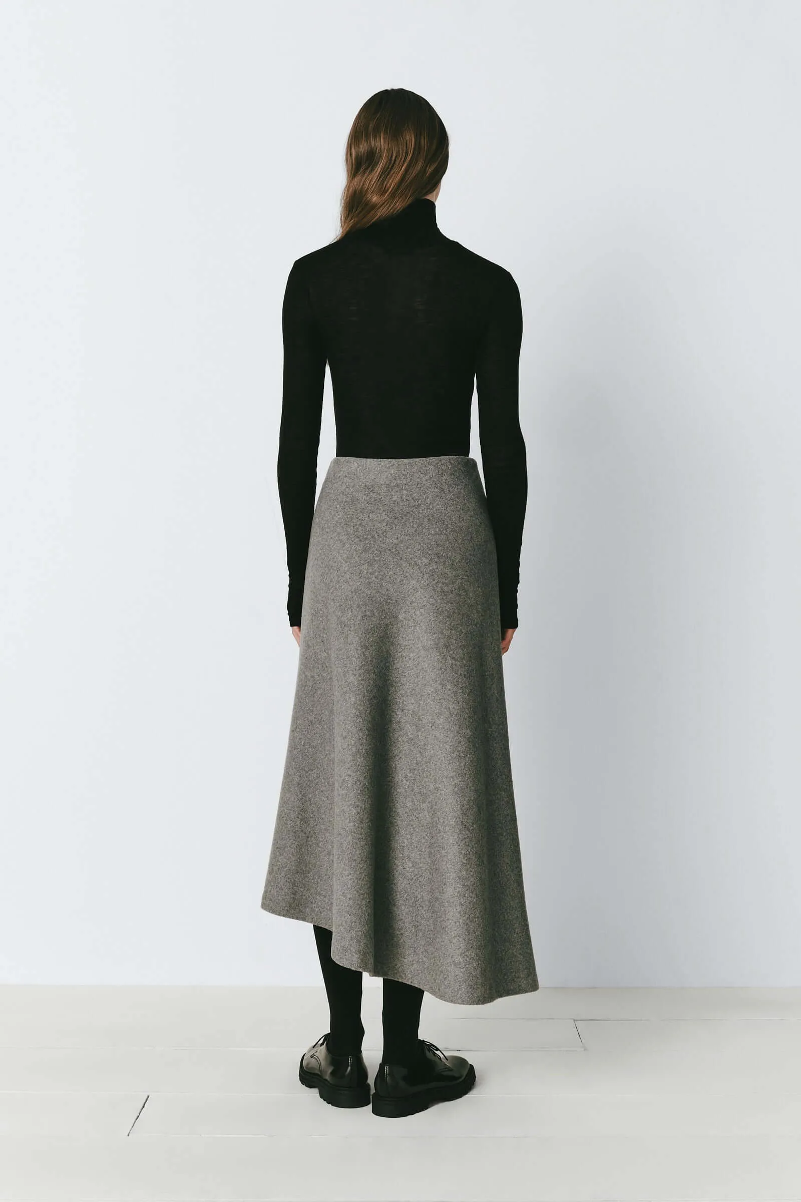 Léonide Asymmetric Skirt