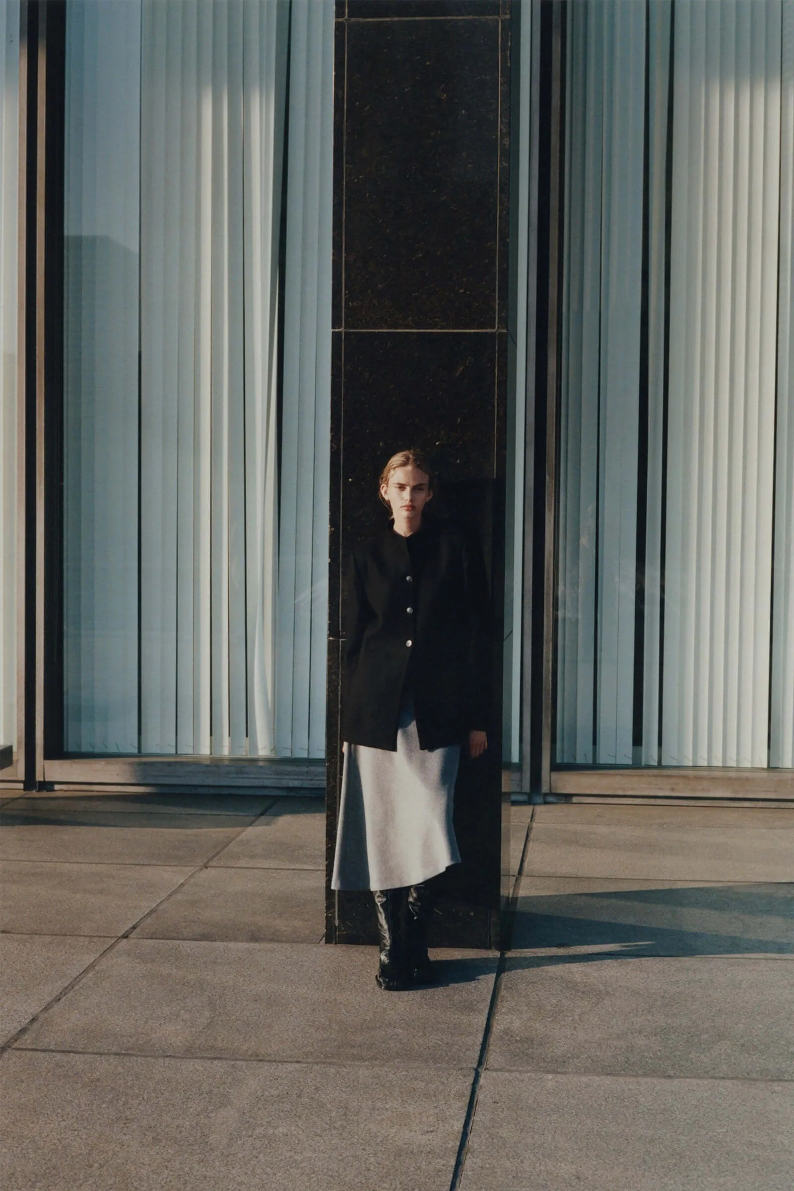 Léonide Asymmetric Skirt