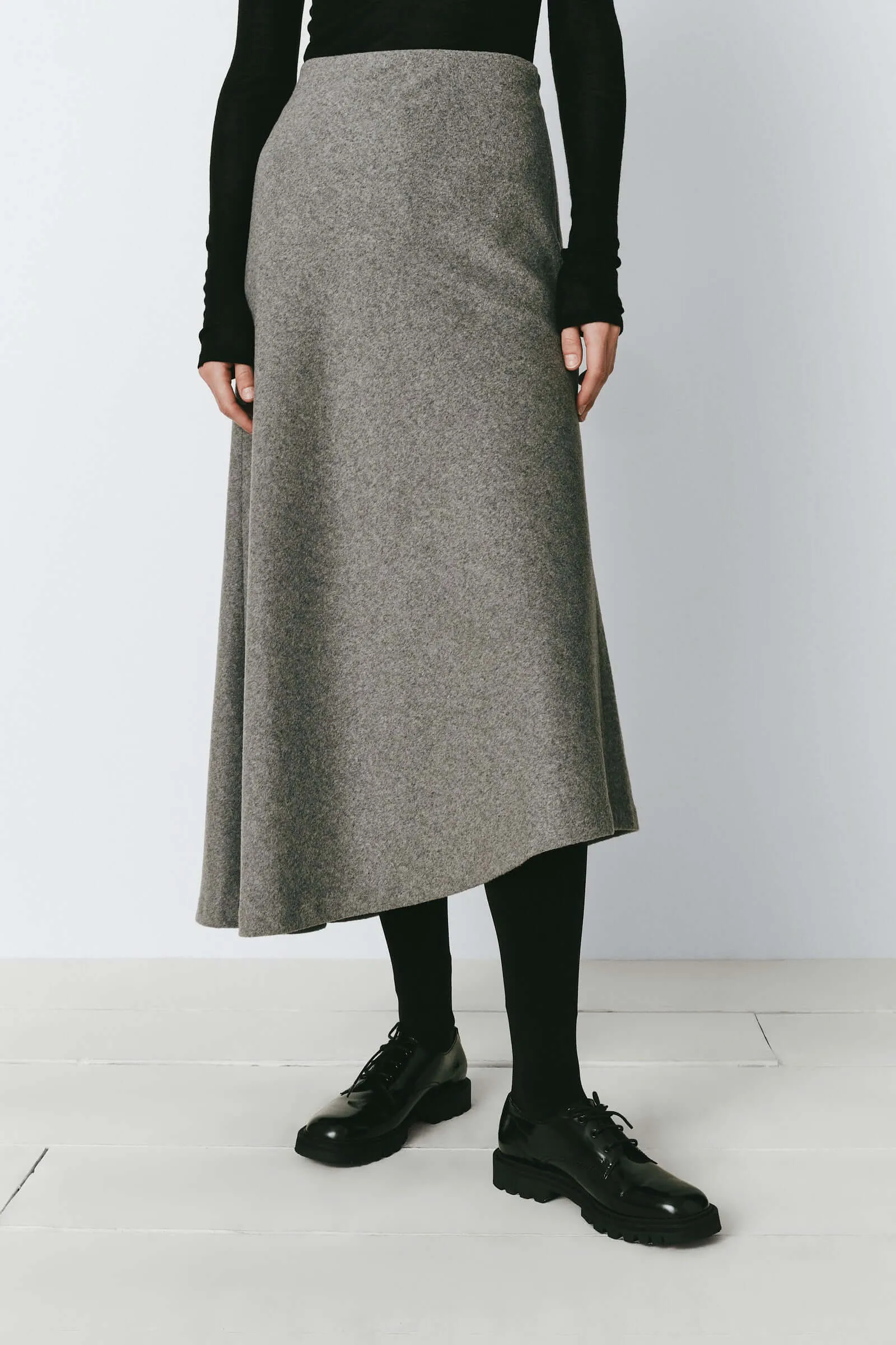Léonide Asymmetric Skirt