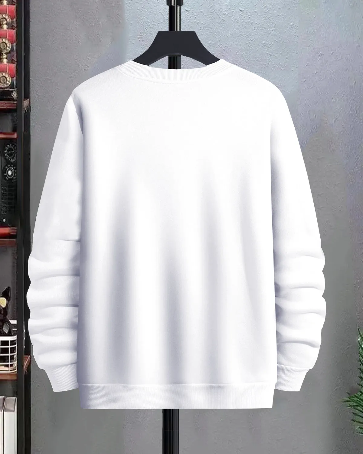 Marvel Logo Printed White Full Sleeve T-Shirt