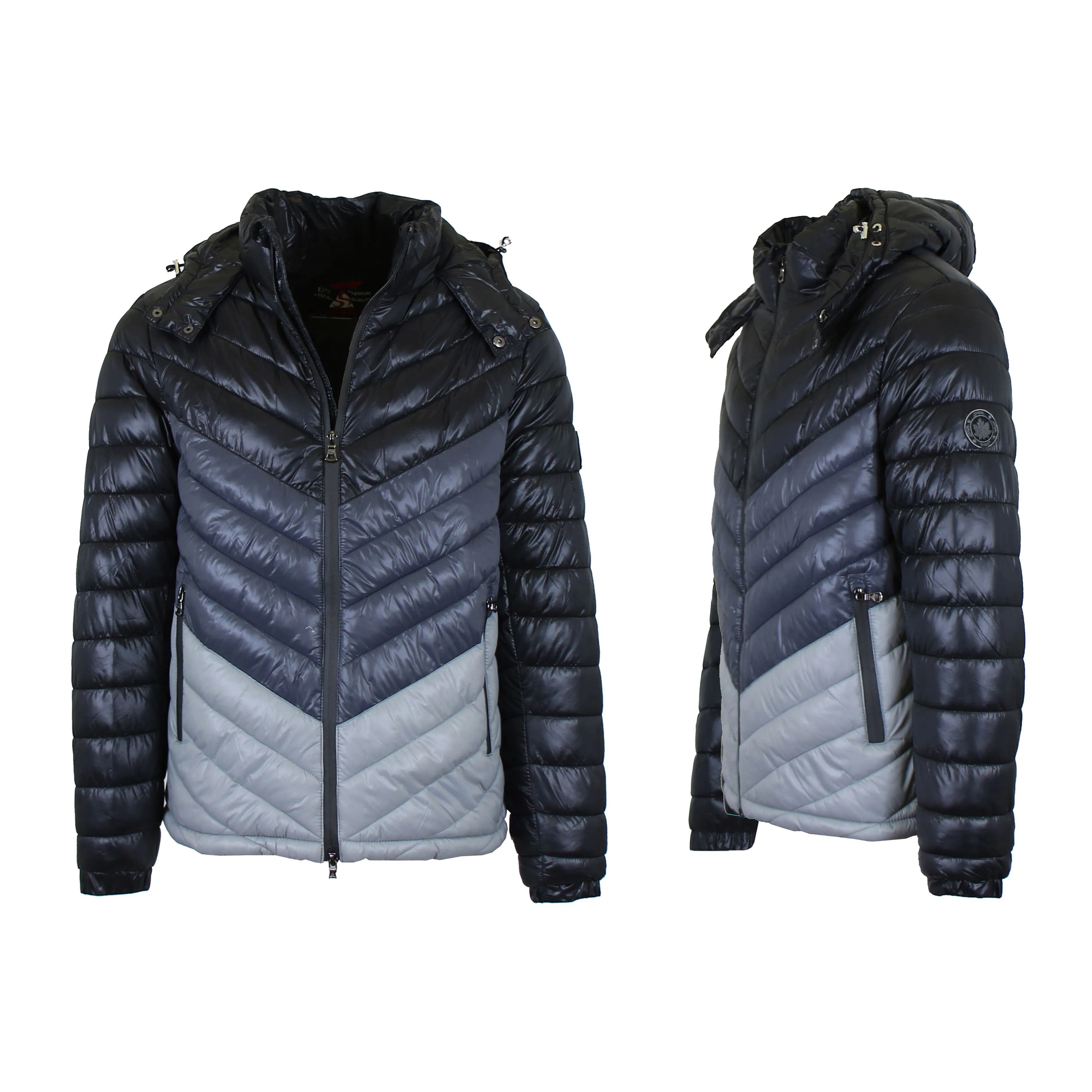 Men's Heavyweight Hooded Puffer Bubble Jacket