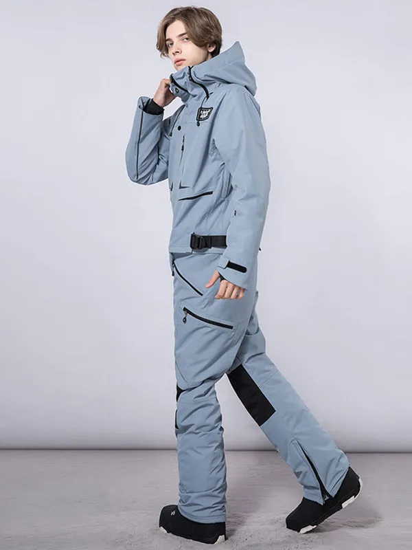 Men's RAWRWAR  High Land Cargo One Piece Snowsuit