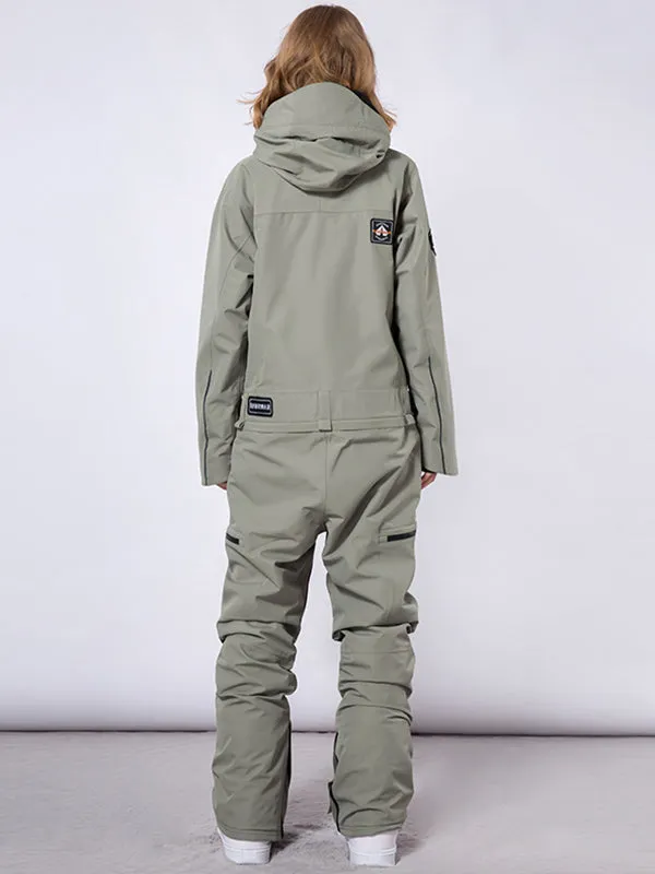 Men's RAWRWAR  High Land Cargo One Piece Snowsuit