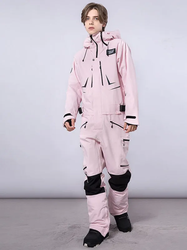 Men's RAWRWAR  High Land Cargo One Piece Snowsuit
