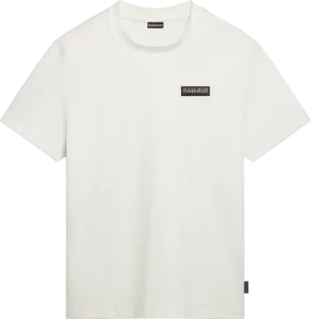 Napapijri Men&#x27;s Iaato Short Sleeve T-Shirt White Whisper | Buy Napapijri Men&#x27;s Iaato Short Sleeve T-Shirt White Whisper here | Outnorth