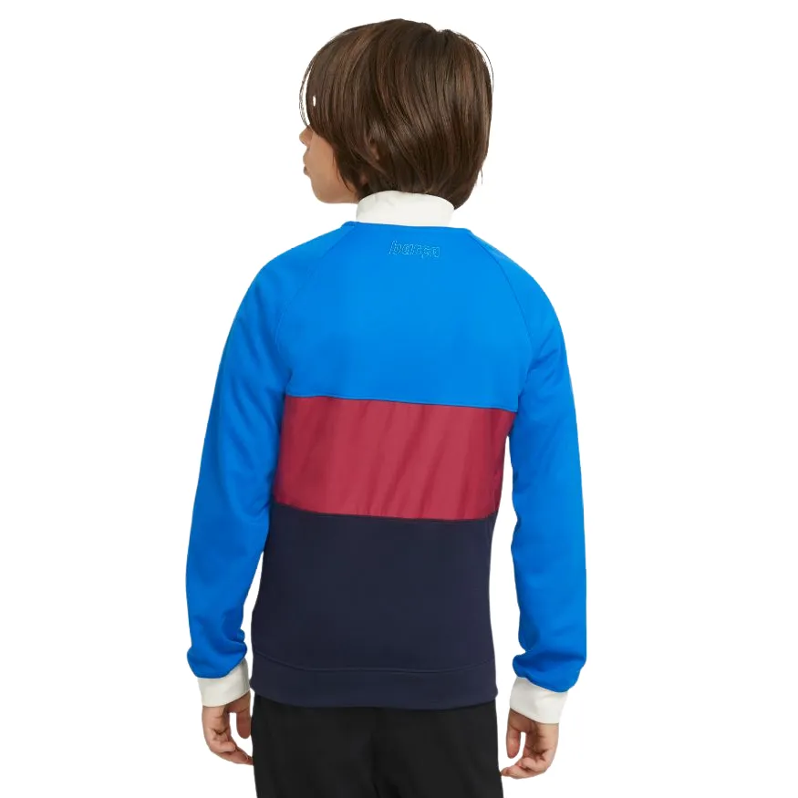 Nike Youth FC Barcelona Full-Zip Soccer Track Jacket