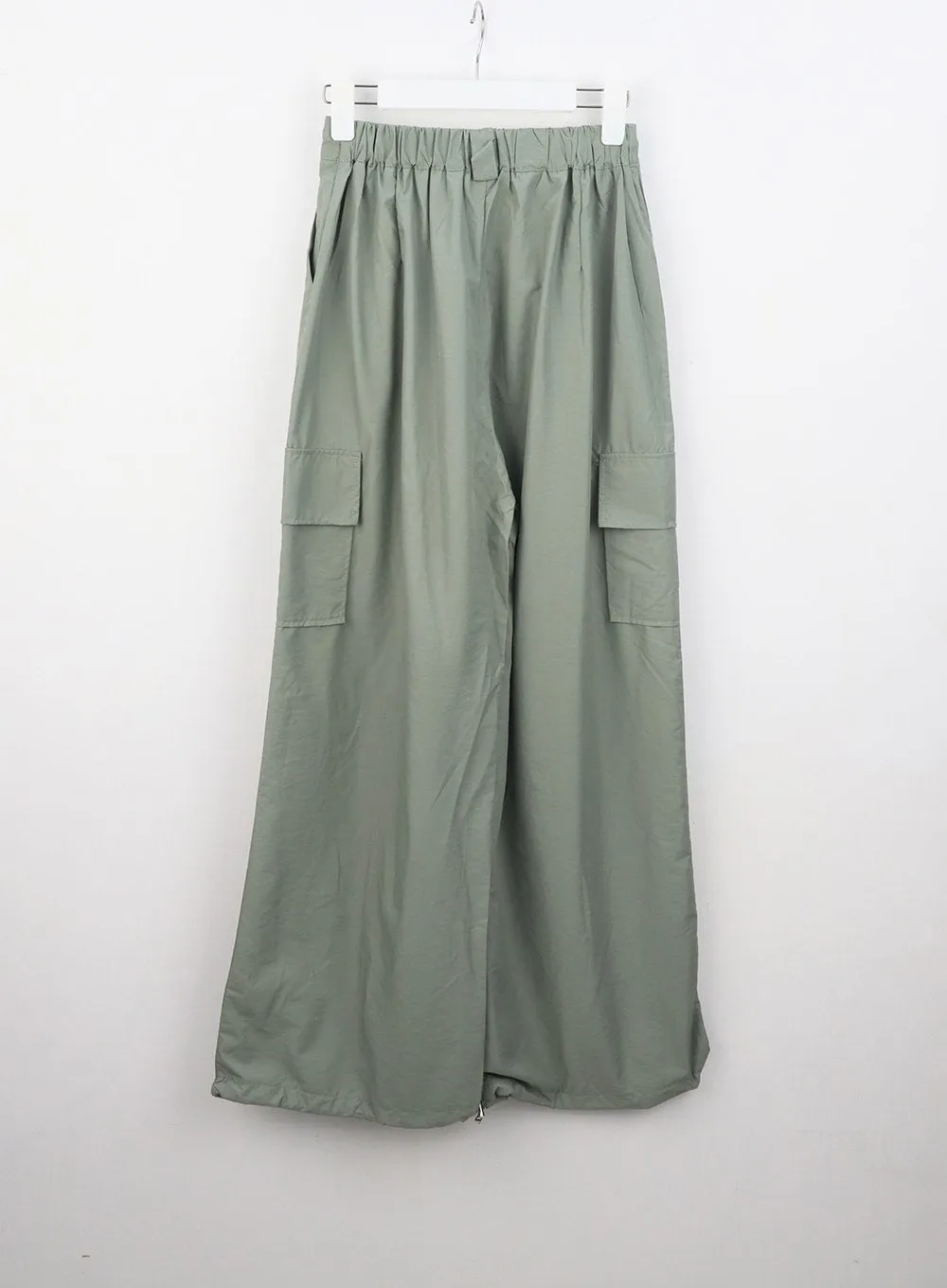 Nylon Baggy Cargo Pants OL305