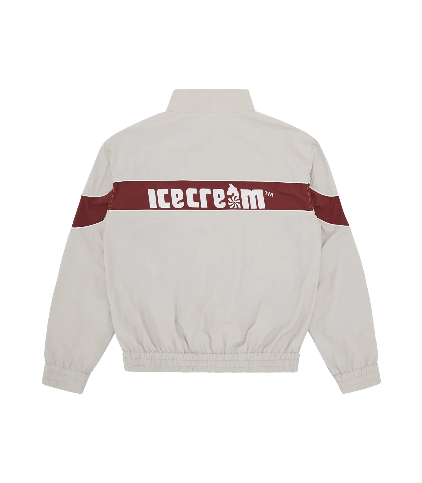 NYLON TRACK JACKET - GREY