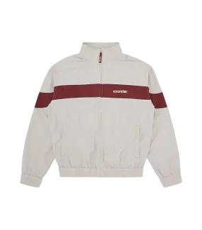 NYLON TRACK JACKET - GREY