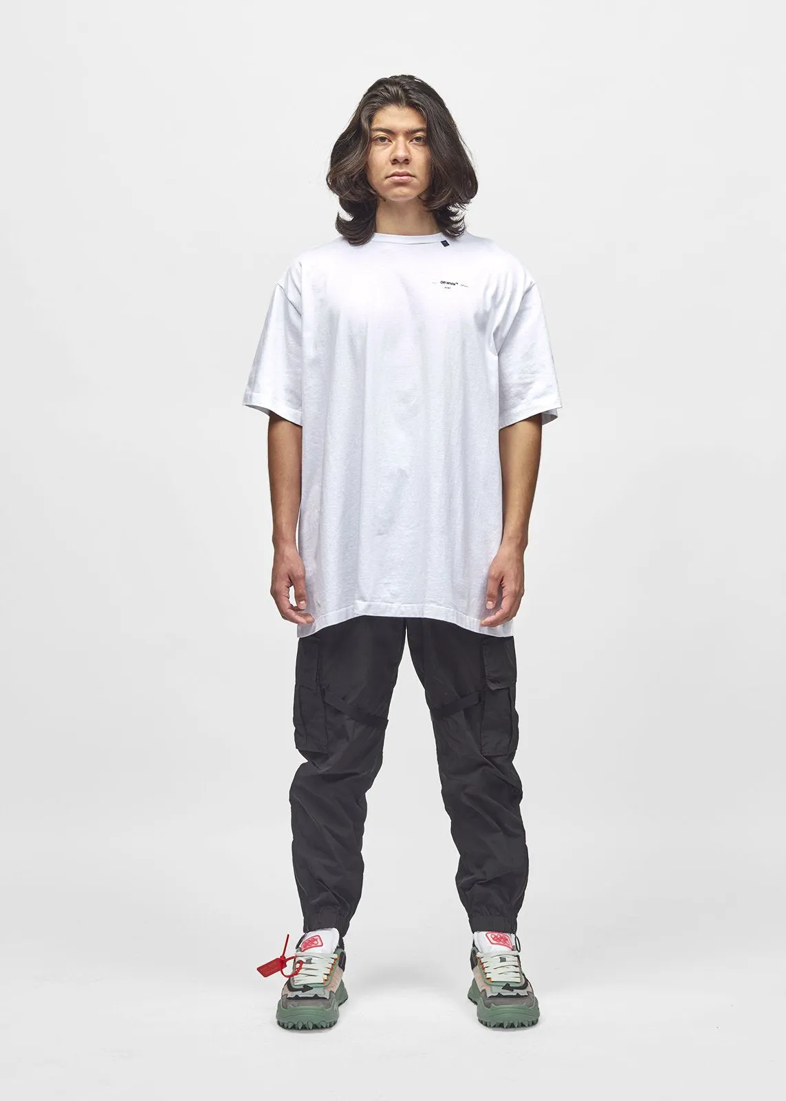 OFF-WHITE: PARACHUTE CARGO PANT [BLACK]