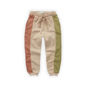 Organic Track Pants "Colourblock", 3J (98) & 9-10J (134/140)