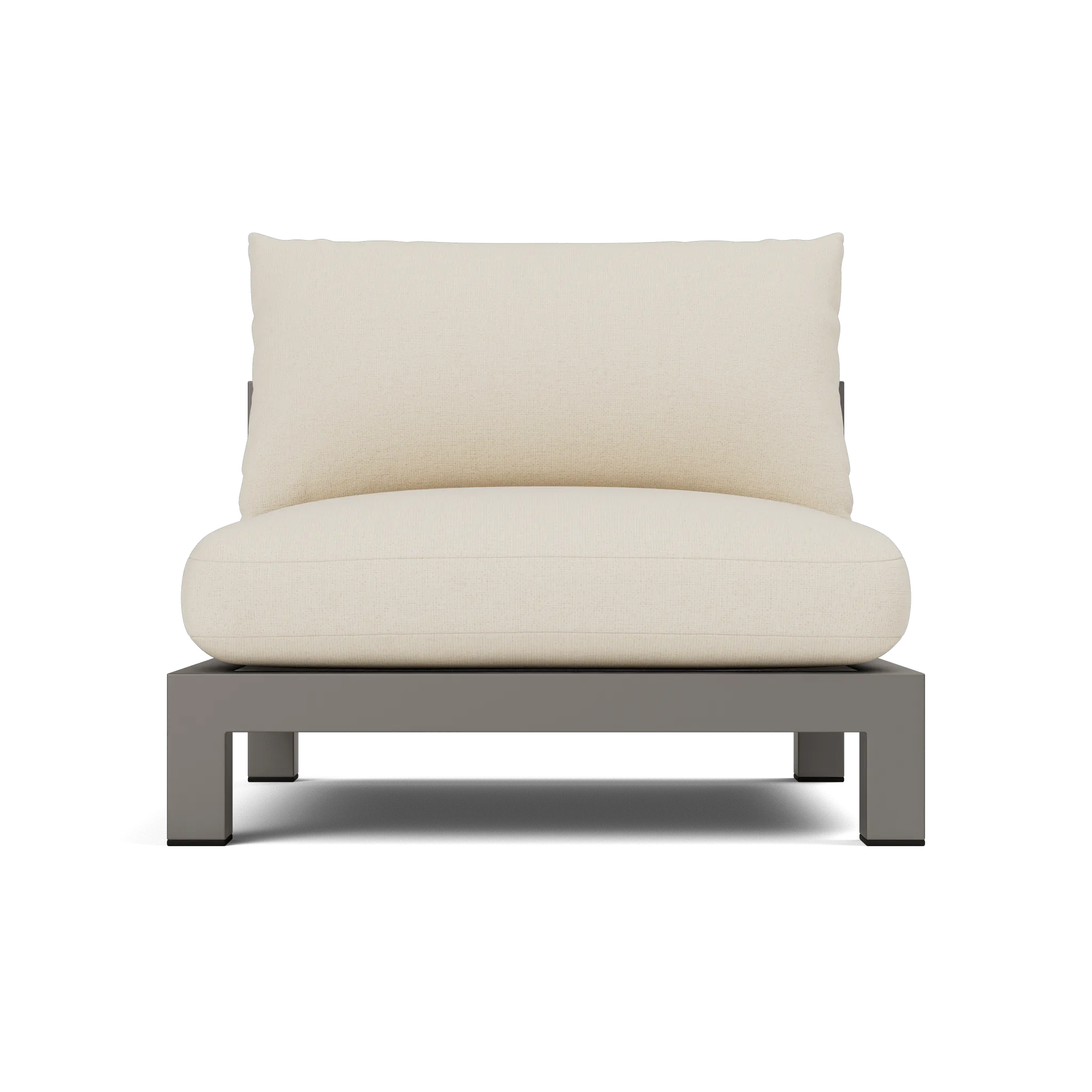 Pacific Aluminum Armless Single