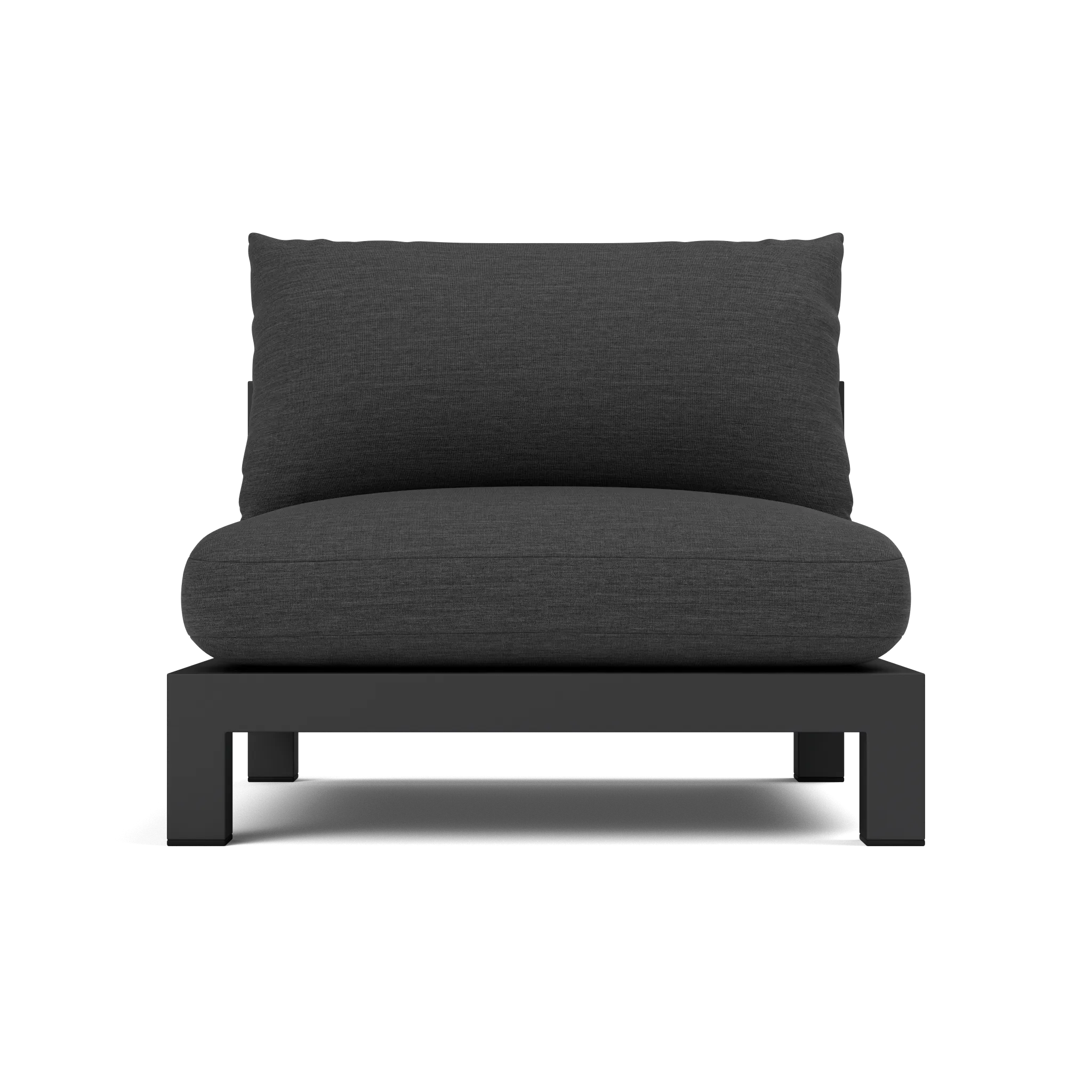 Pacific Aluminum Armless Single