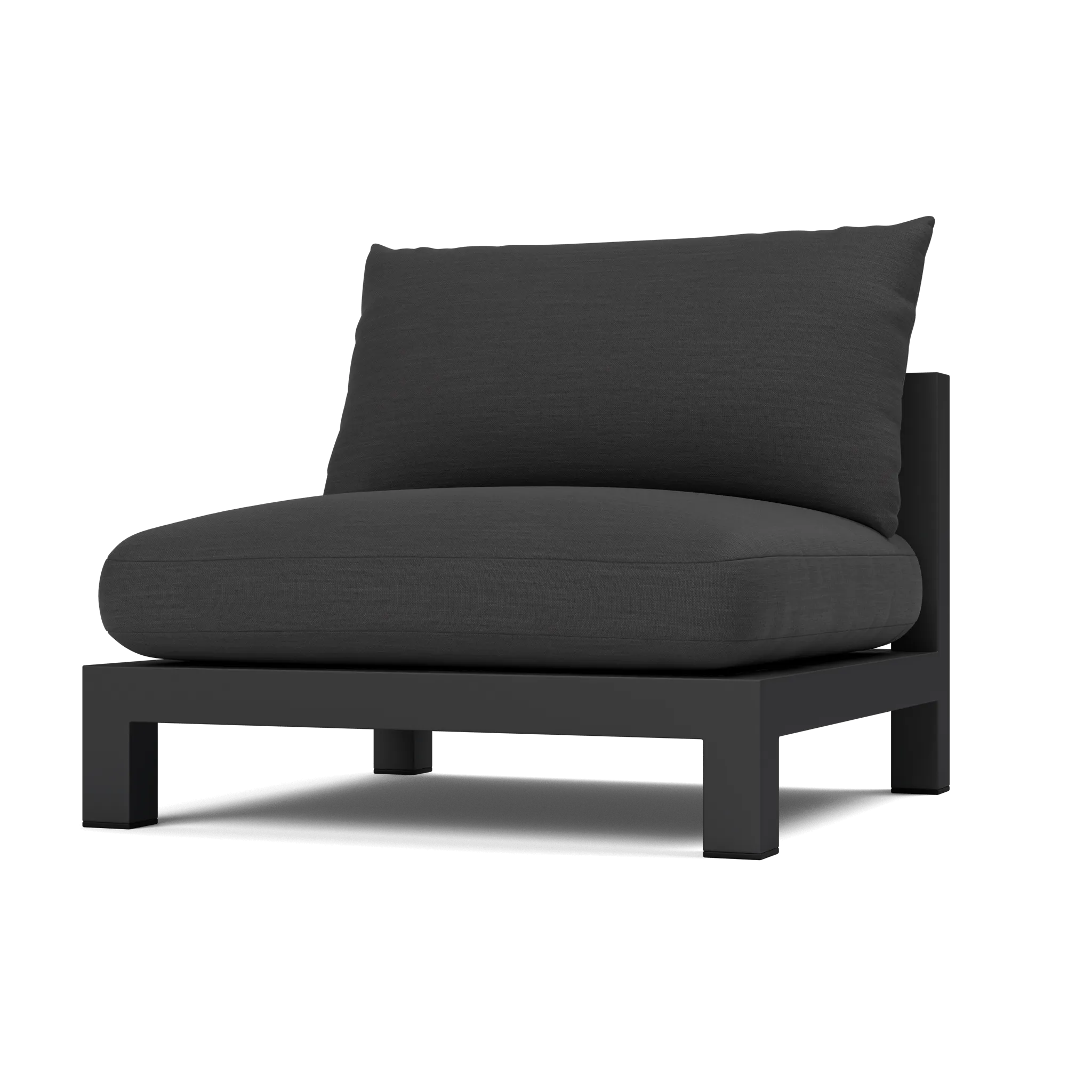 Pacific Aluminum Armless Single