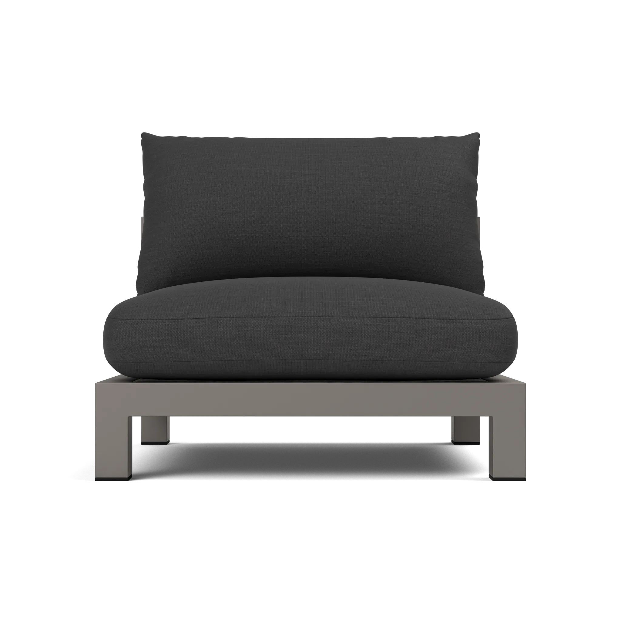 Pacific Aluminum Armless Single