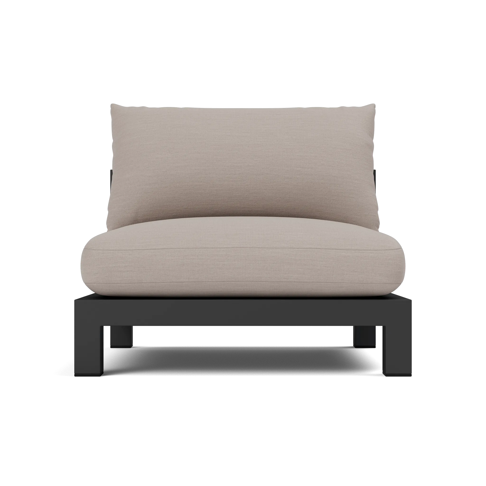Pacific Aluminum Armless Single
