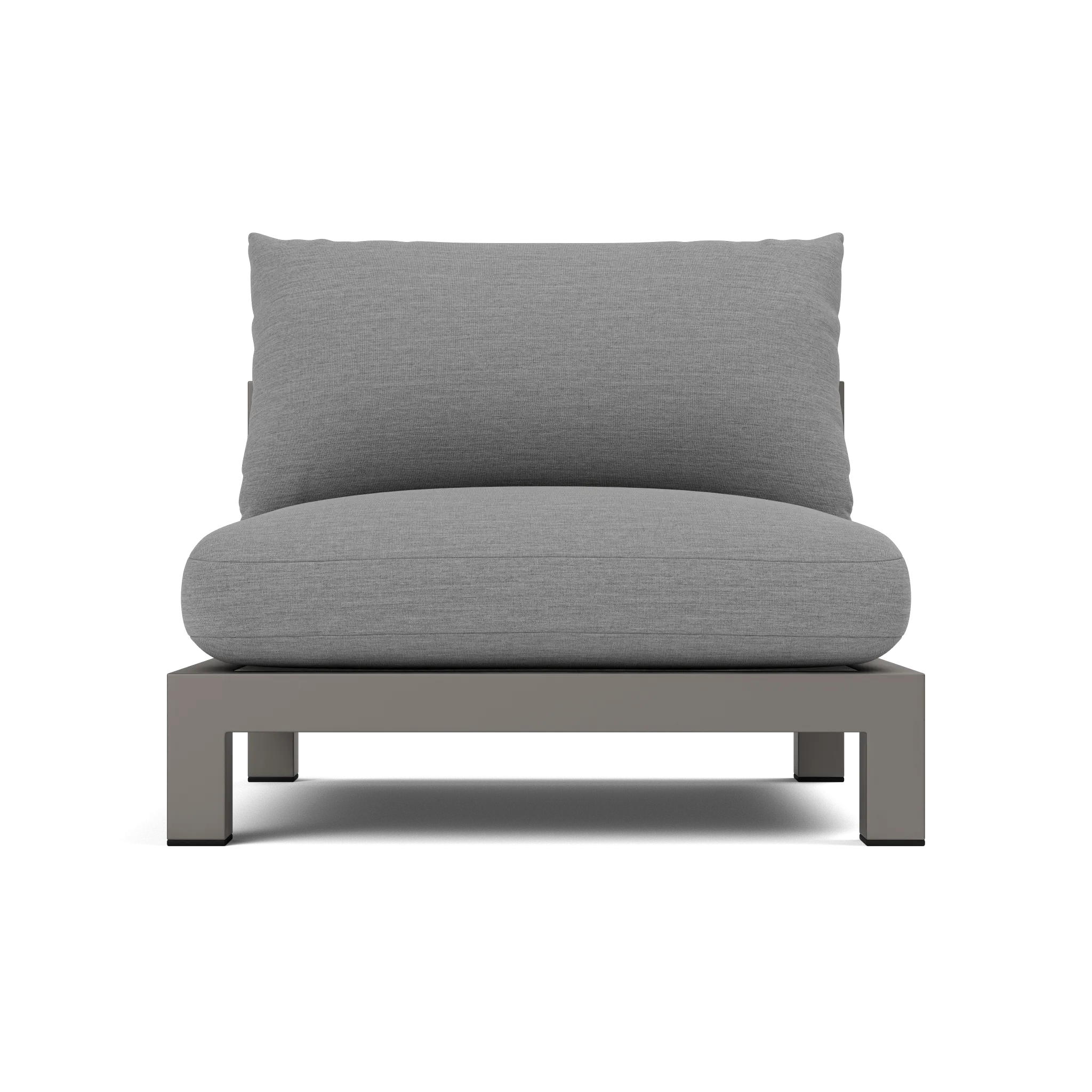 Pacific Aluminum Armless Single