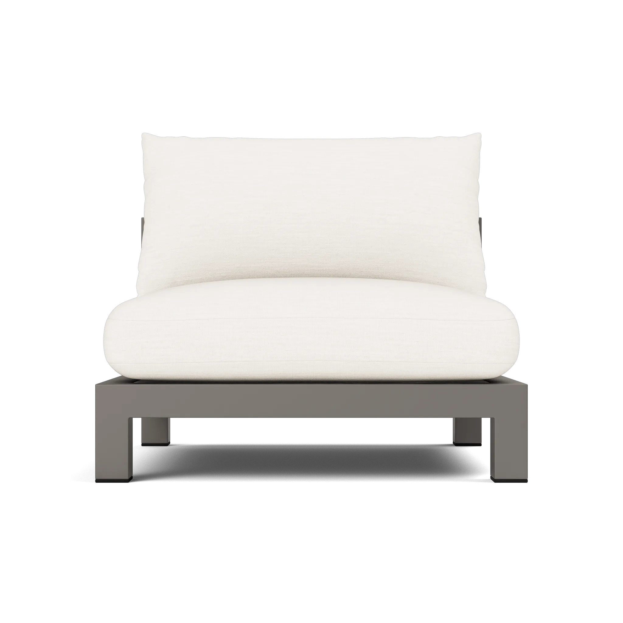 Pacific Aluminum Armless Single