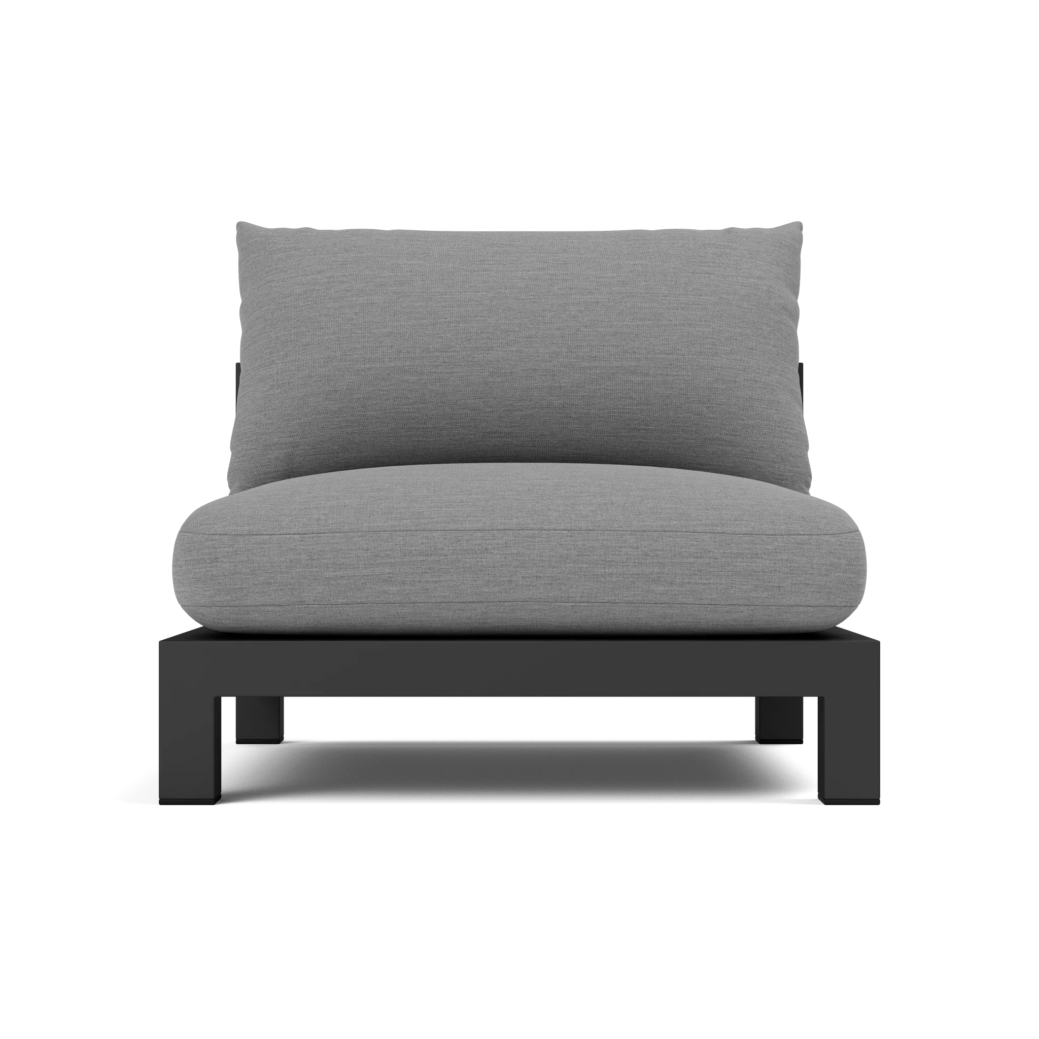 Pacific Aluminum Armless Single
