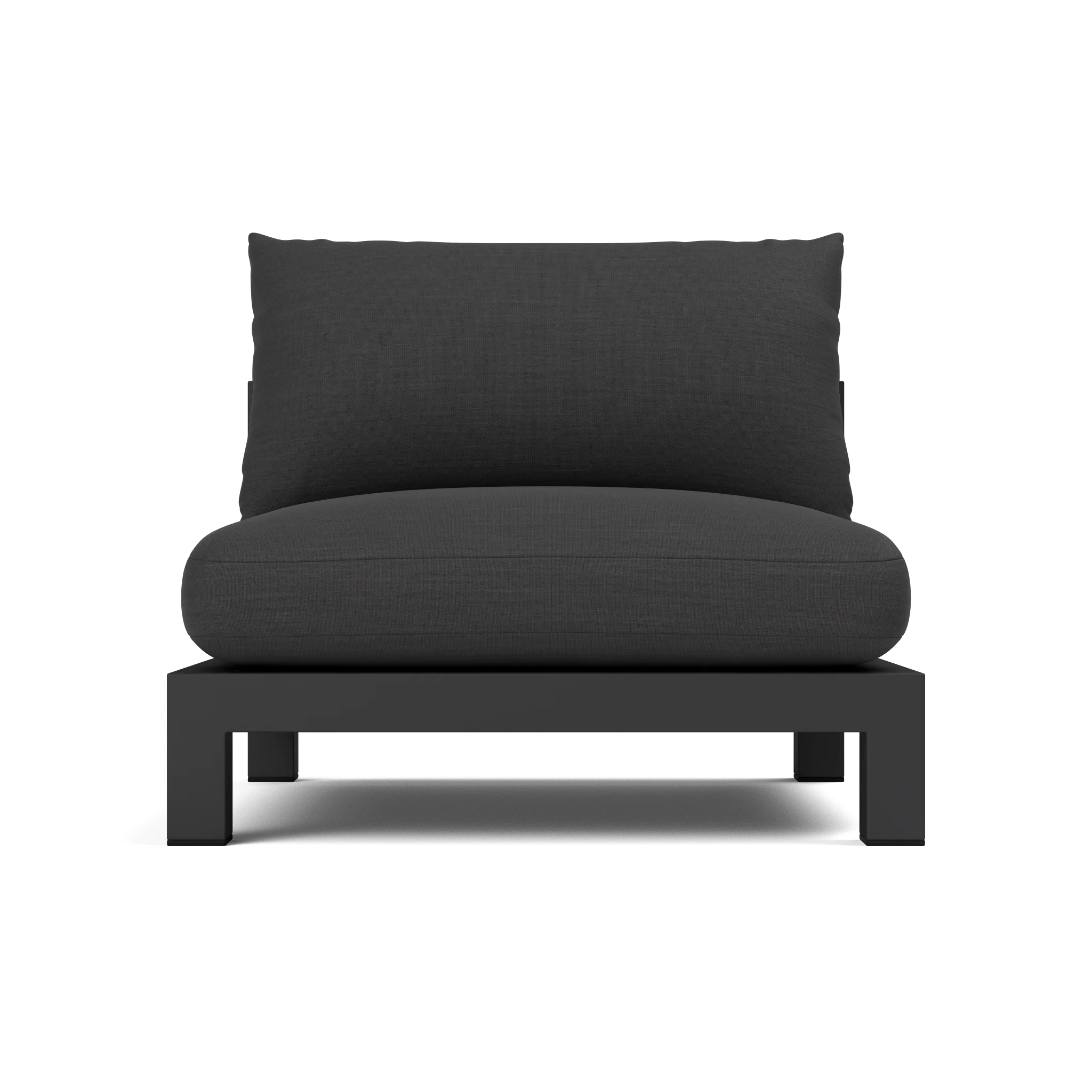 Pacific Aluminum Armless Single