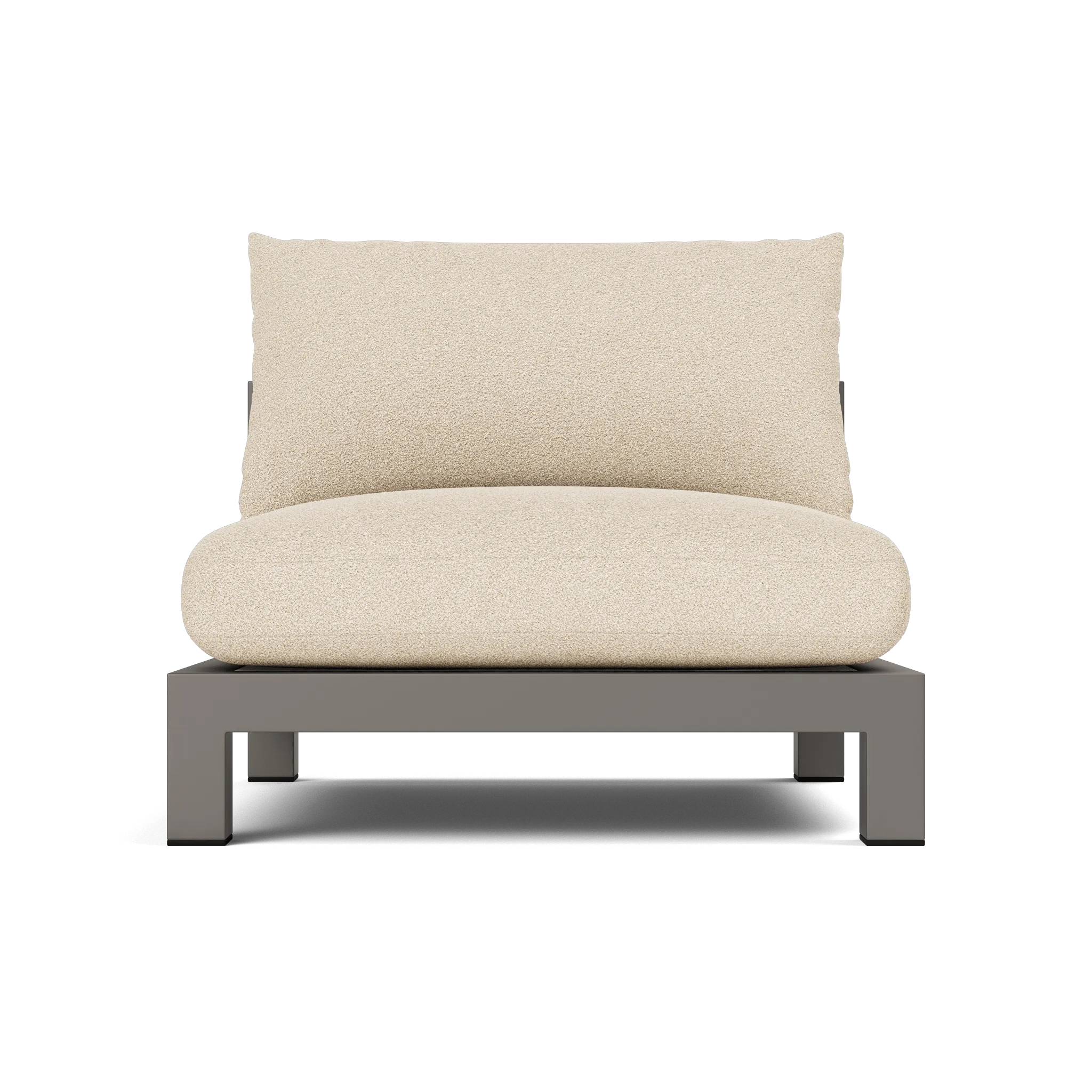 Pacific Aluminum Armless Single