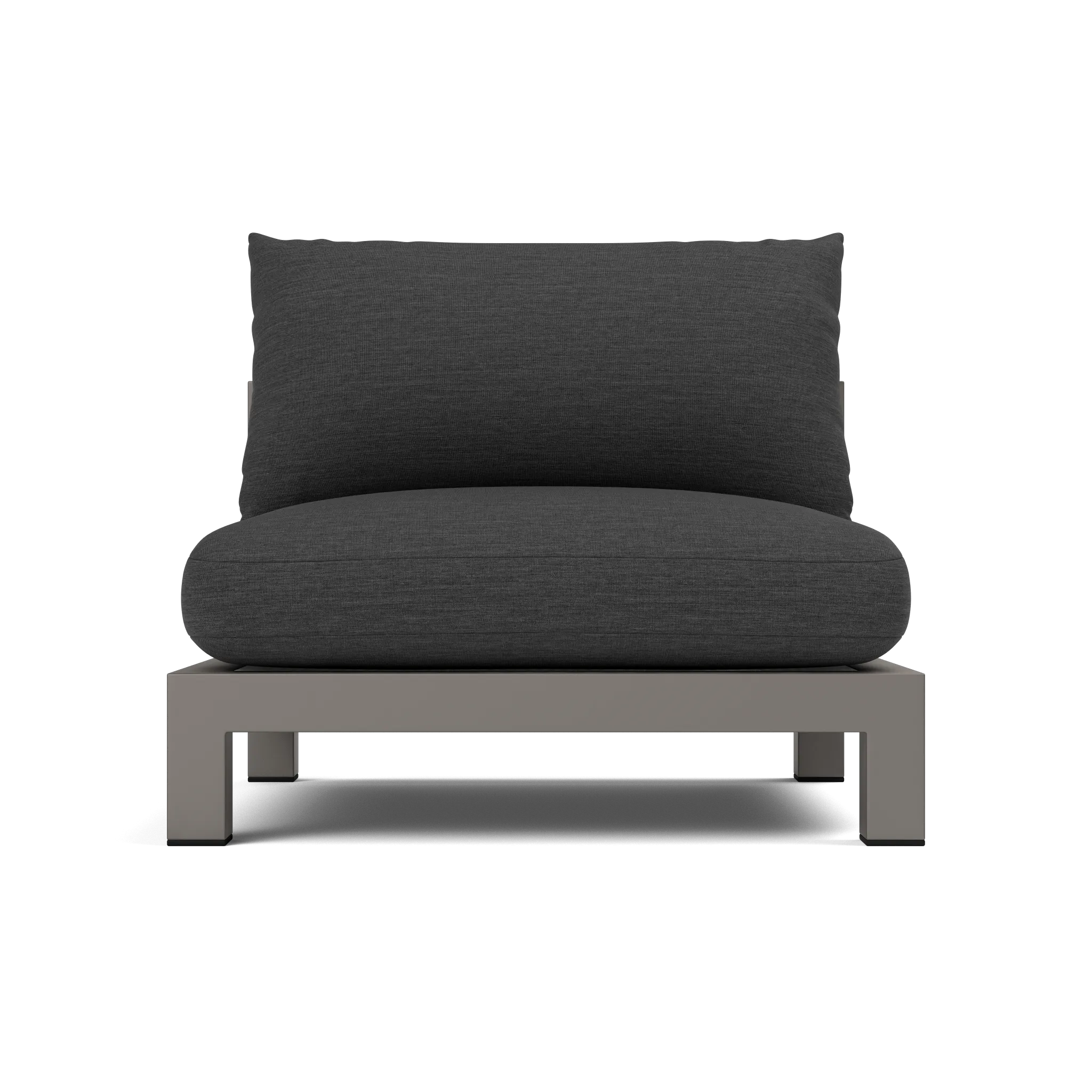 Pacific Aluminum Armless Single