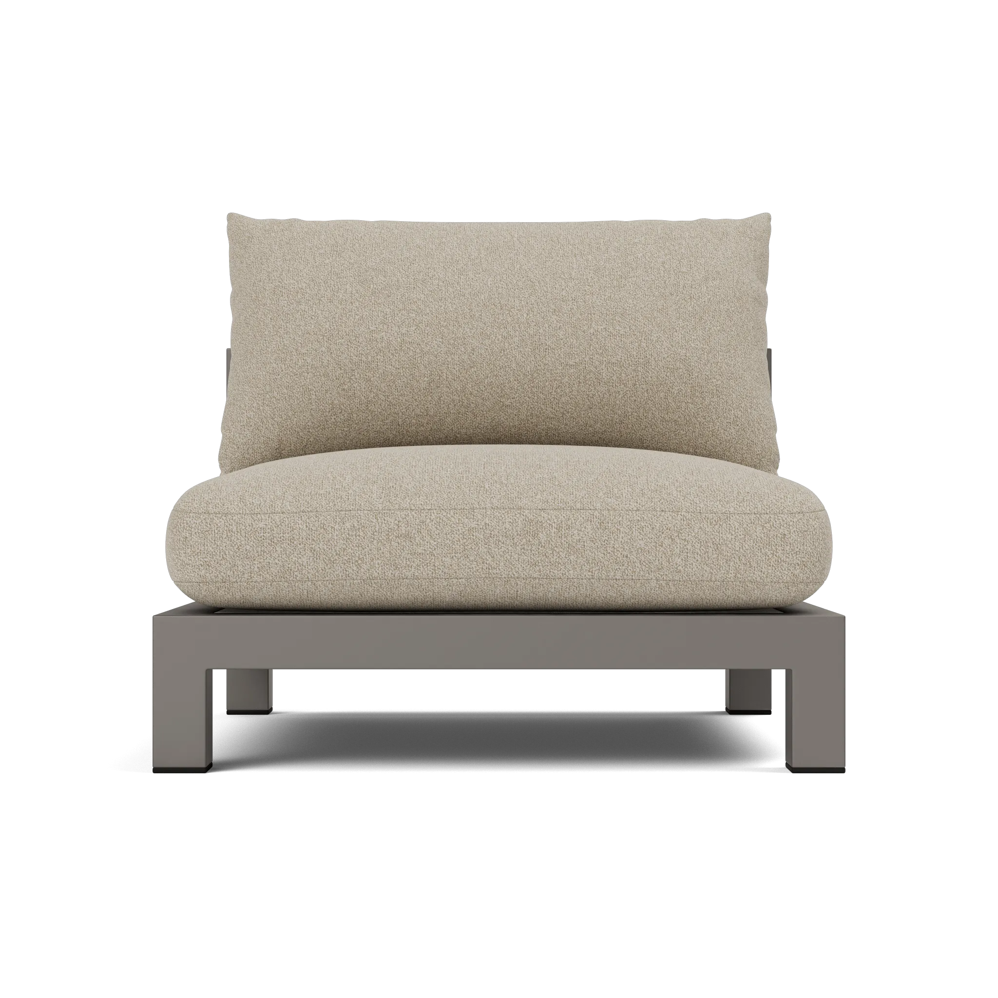 Pacific Aluminum Armless Single