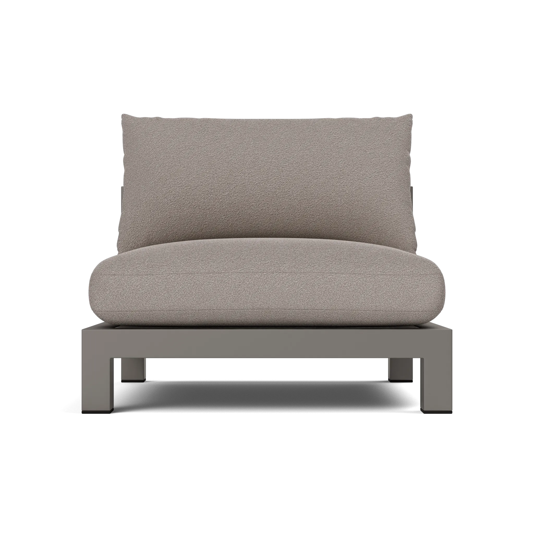 Pacific Aluminum Armless Single