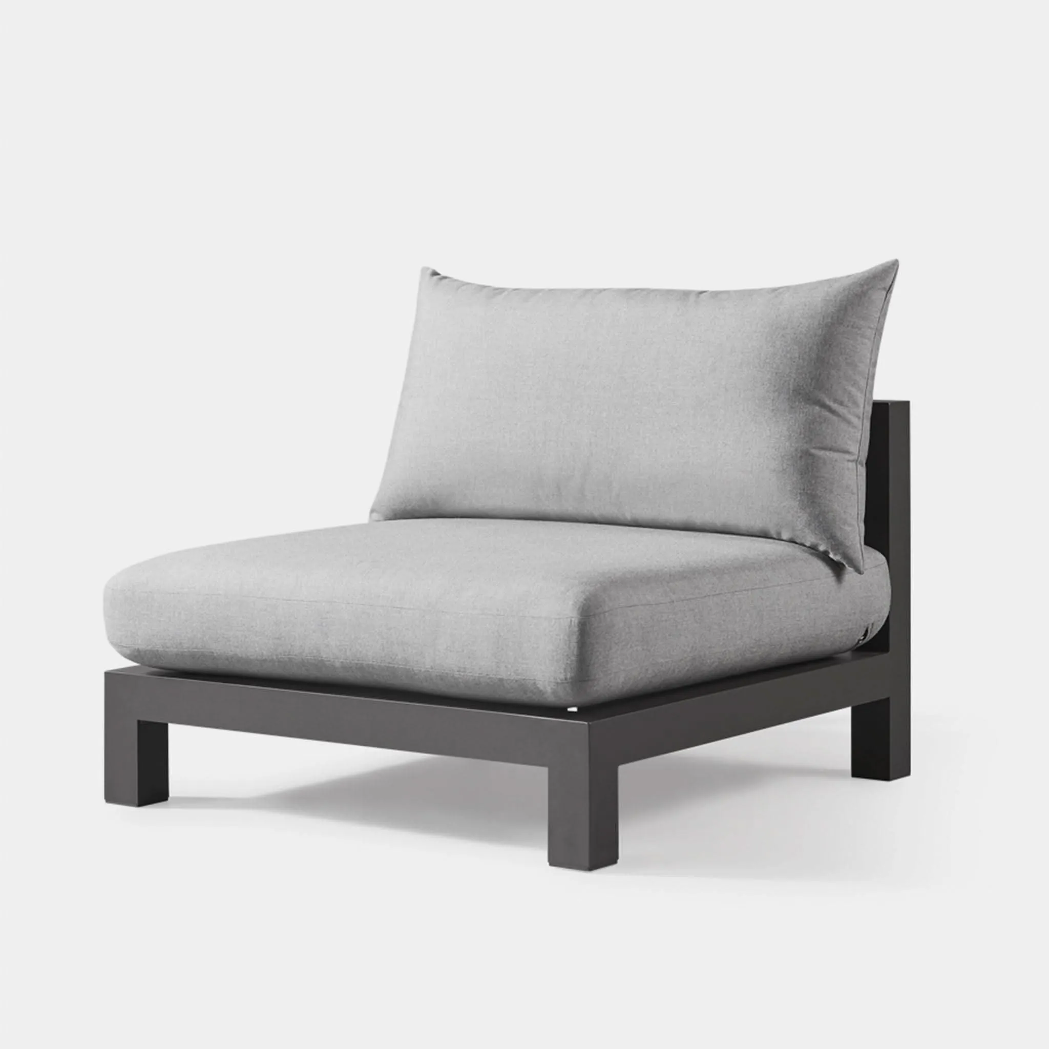Pacific Aluminum Armless Single