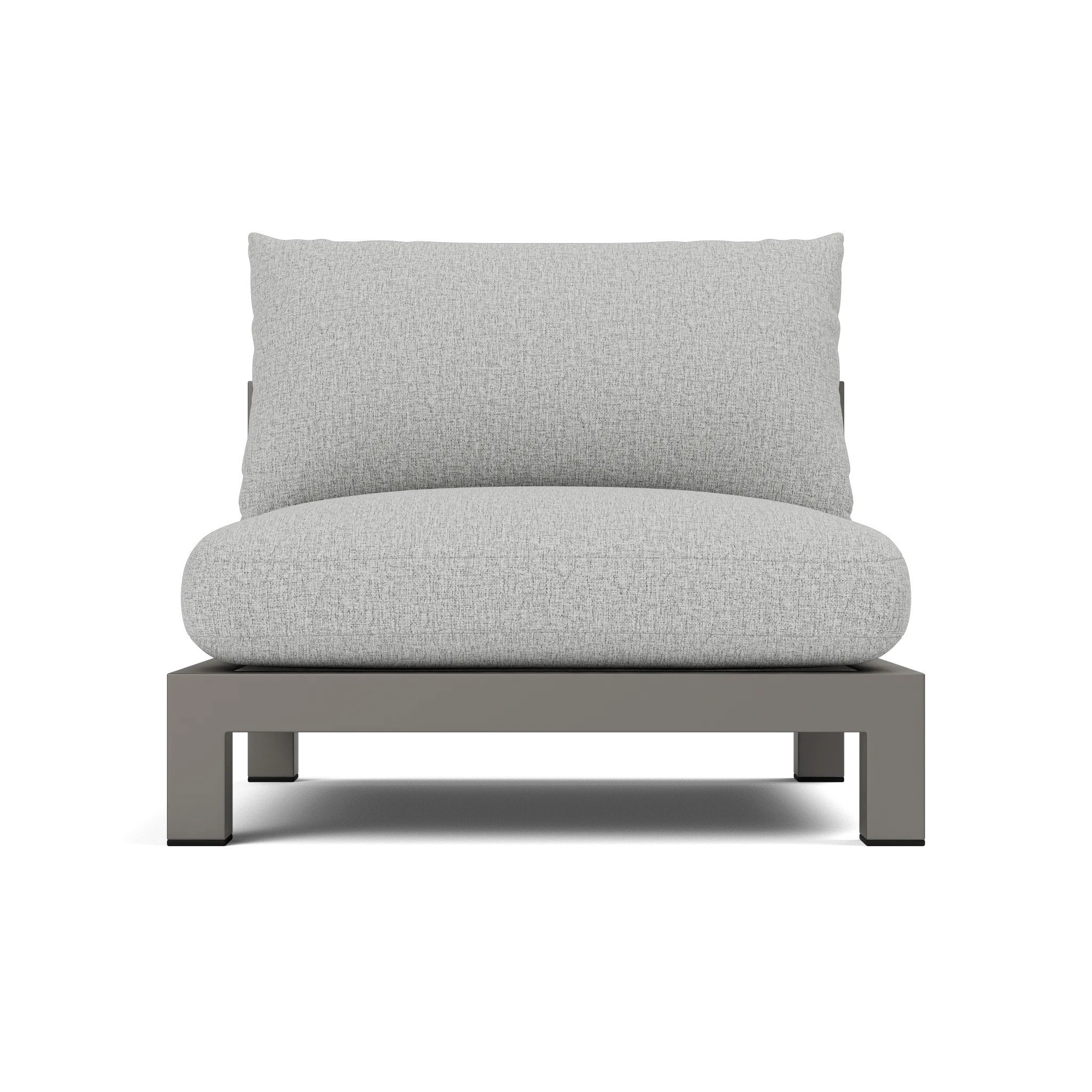 Pacific Aluminum Armless Single