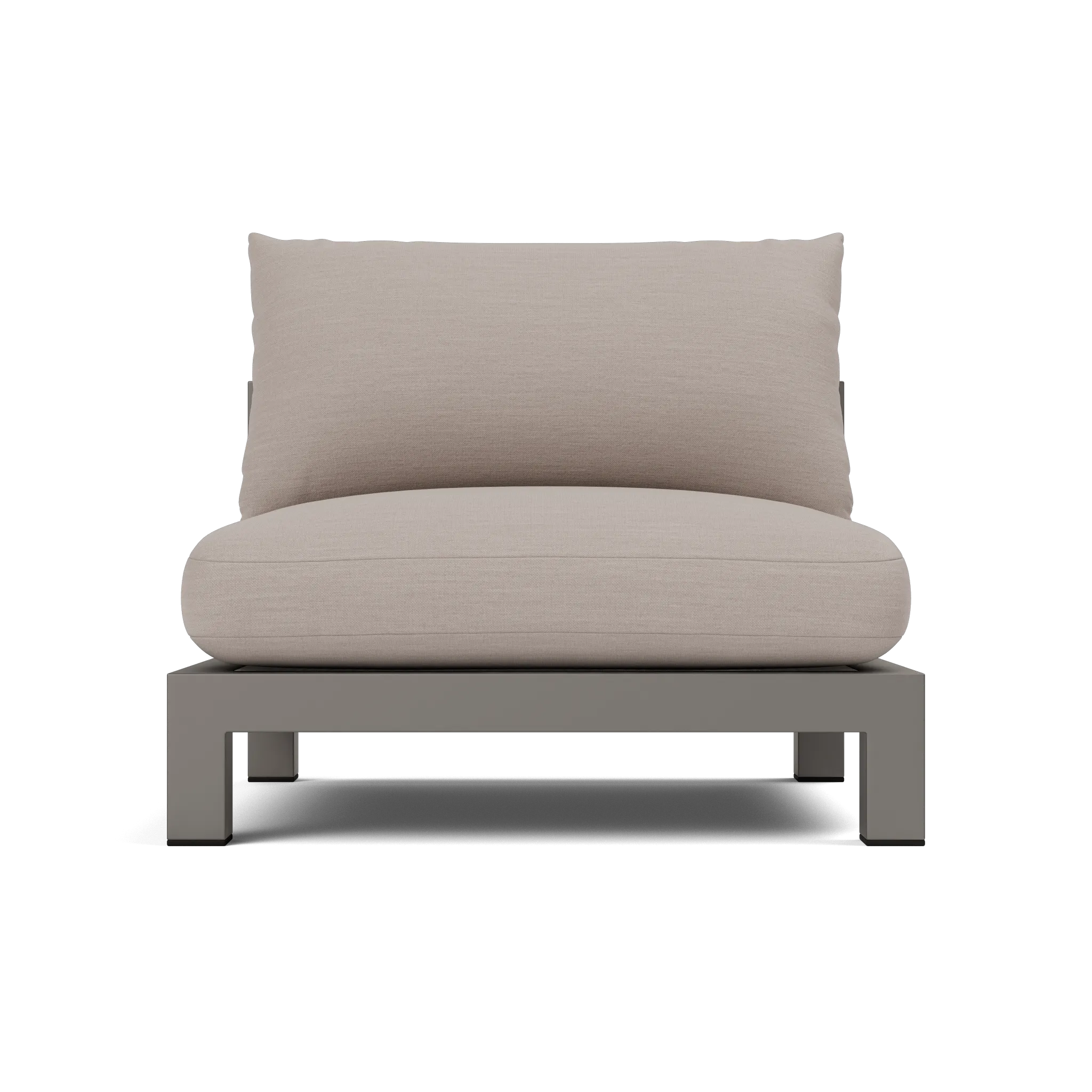 Pacific Aluminum Armless Single