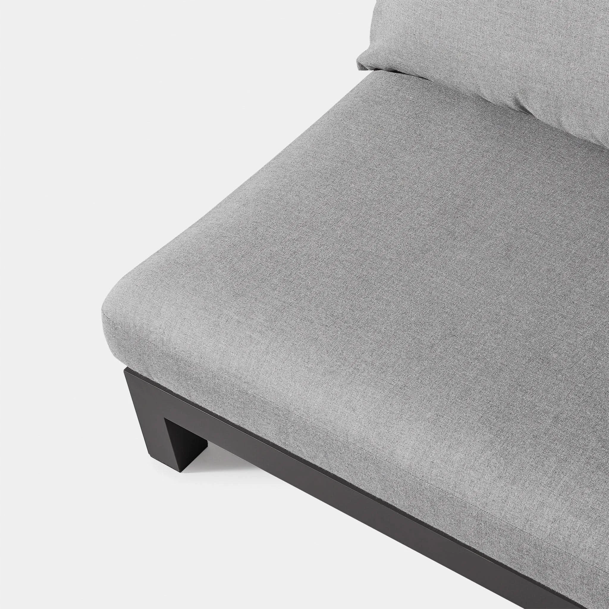Pacific Aluminum Armless Single