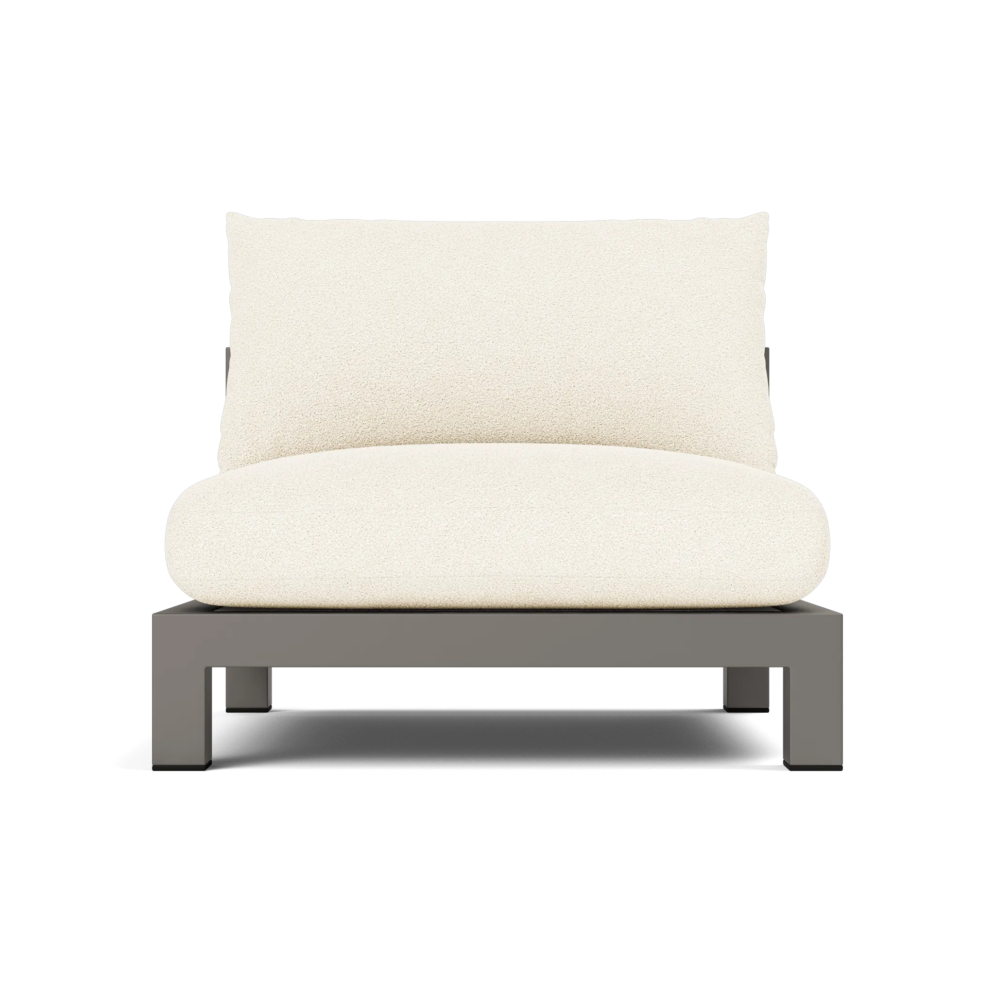 Pacific Aluminum Armless Single