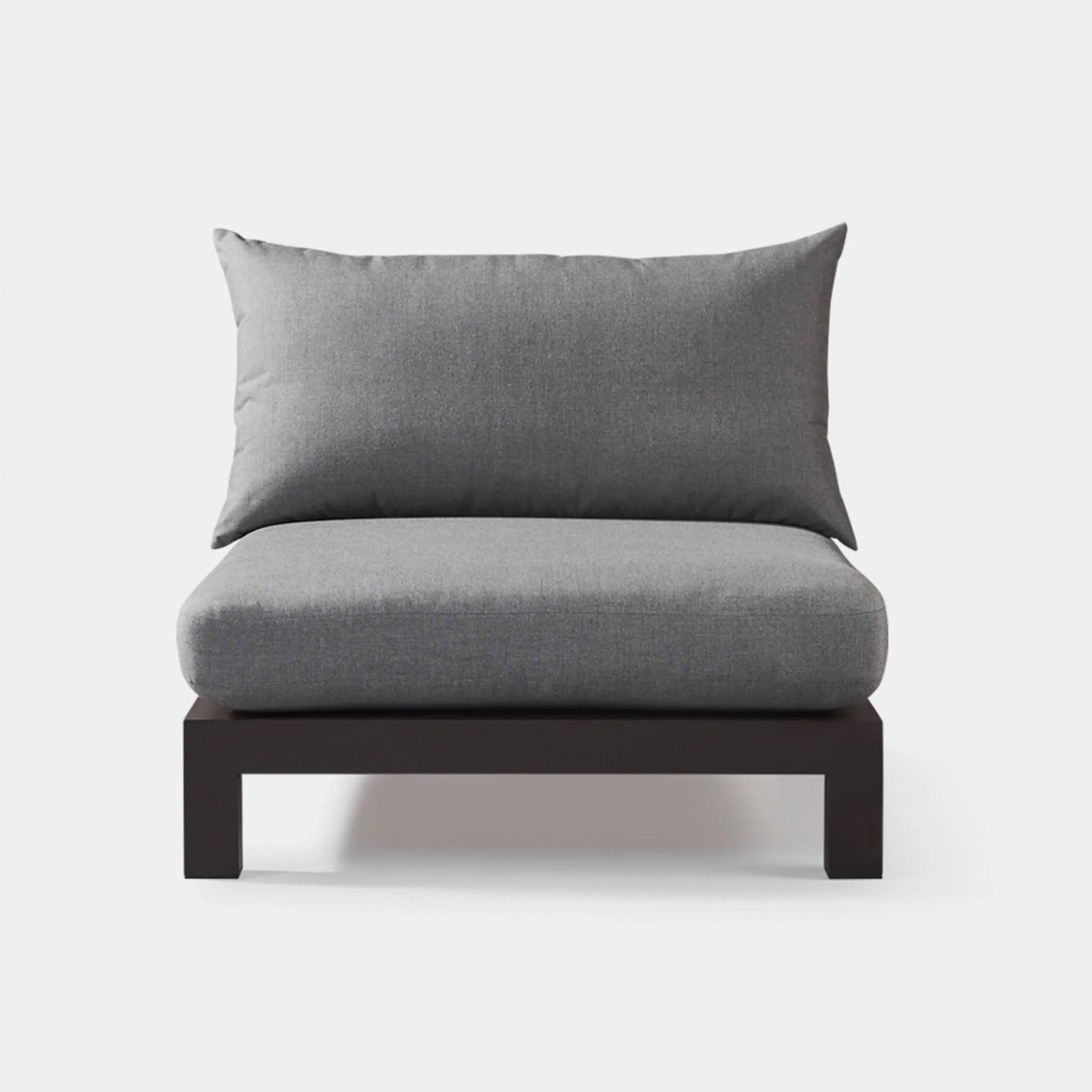 Pacific Aluminum Armless Single