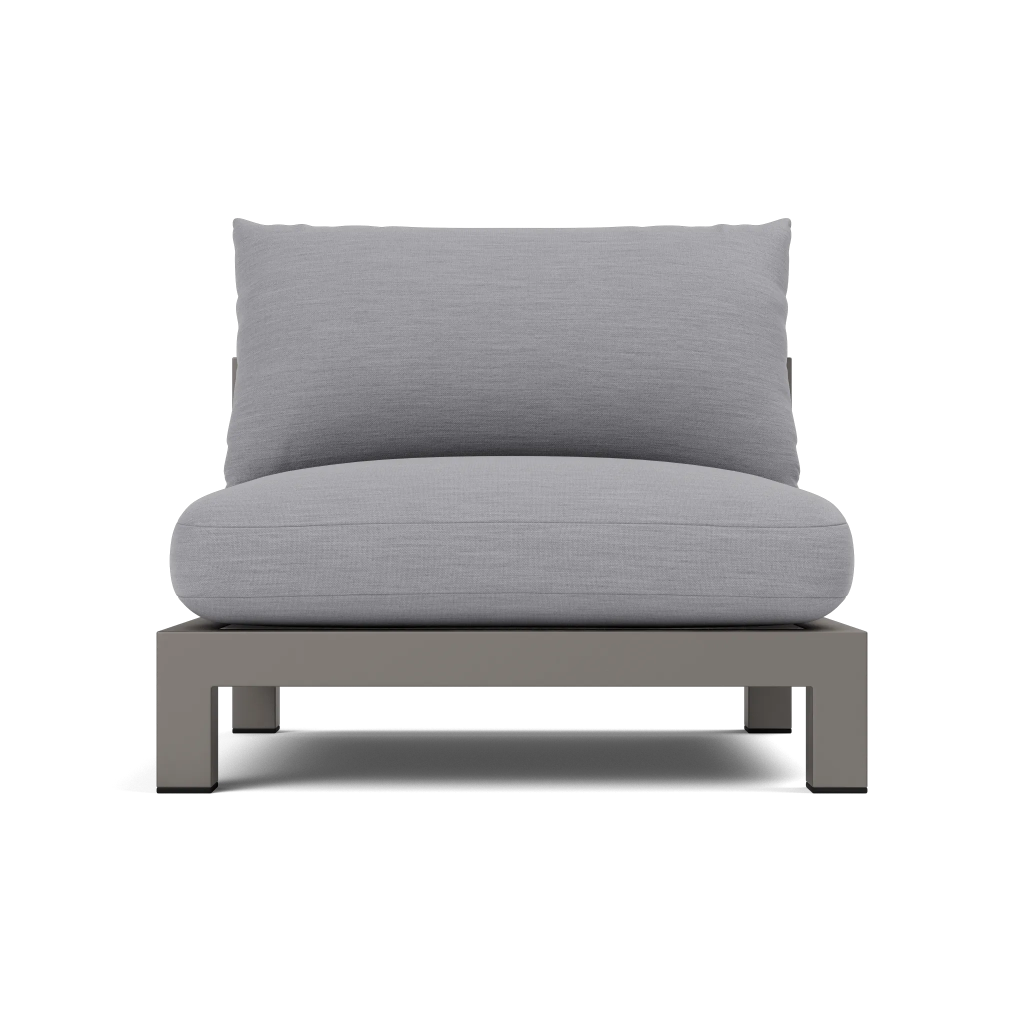 Pacific Aluminum Armless Single