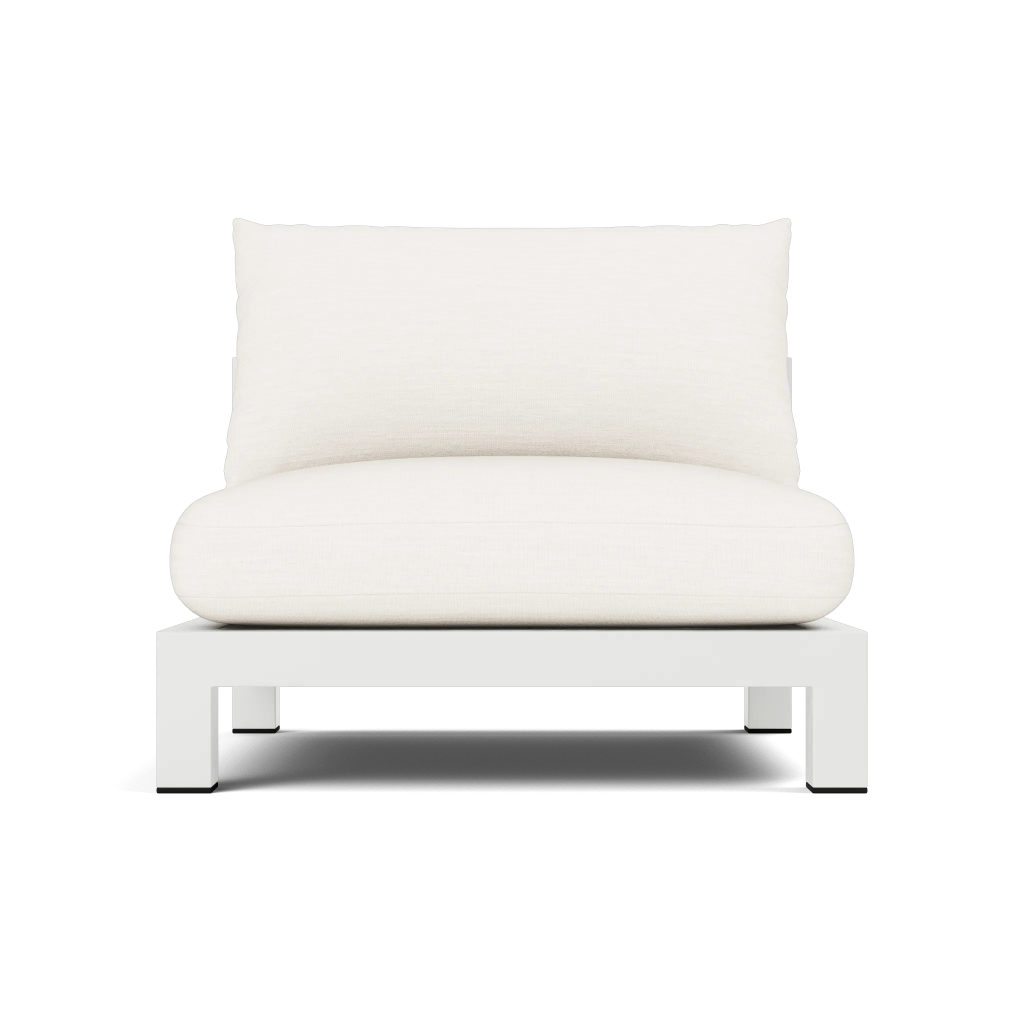 Pacific Aluminum Armless Single