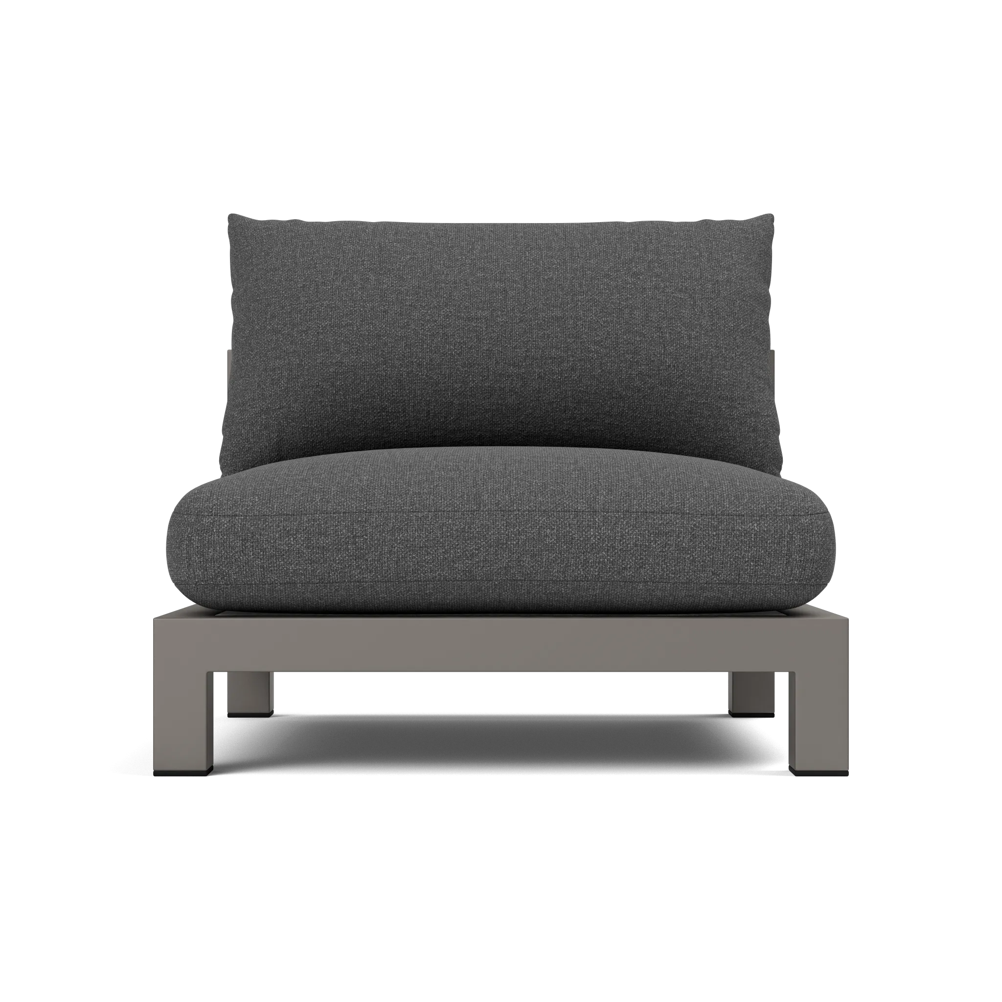 Pacific Aluminum Armless Single