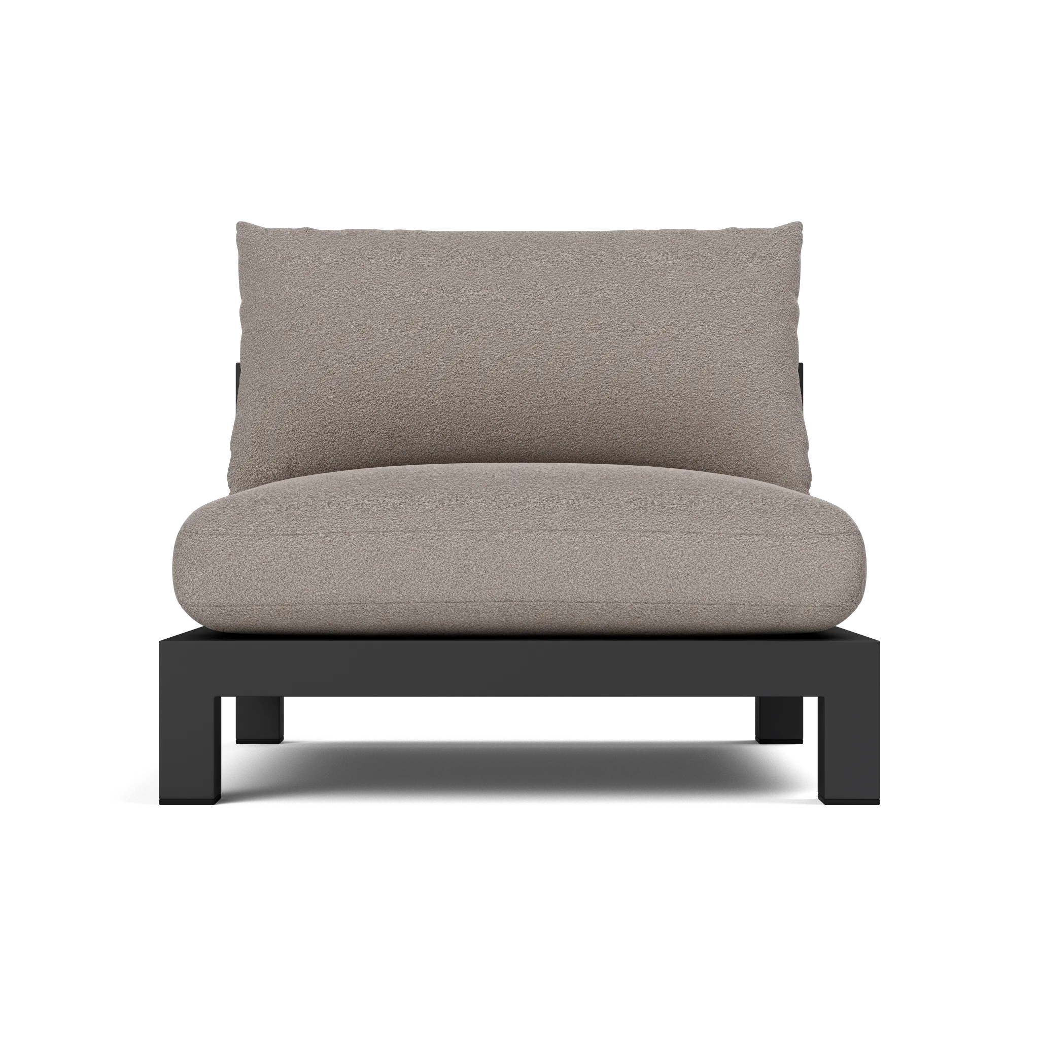 Pacific Aluminum Armless Single