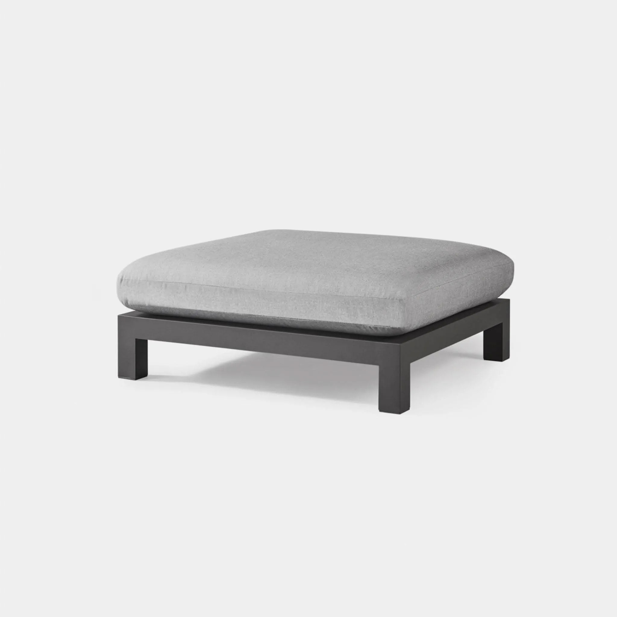 Pacific Aluminum Ottoman