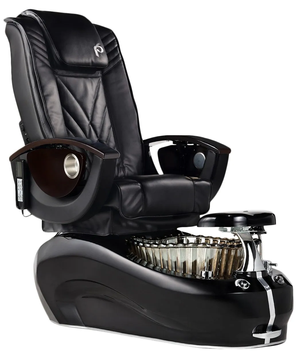 Pibbs Nexgen Pipeless Pedicure Spa Chair W/ Shiatsu Massage -Black