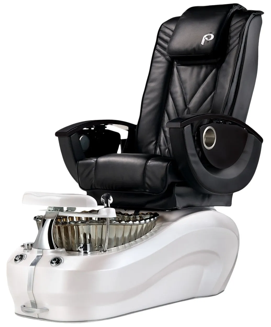 Pibbs Nexgen Pipeless Pedicure Spa Chair W/ Shiatsu Massage -Black