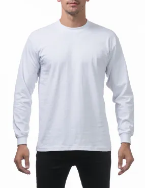 Pro Club Heavyweight L/S White T-Shirt