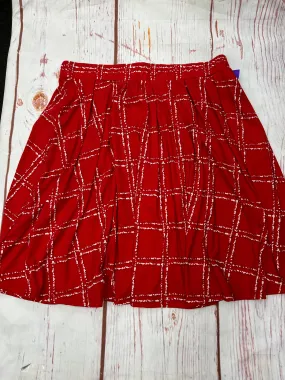 Skirt Midi By Lularoe In Red, Size: Xl