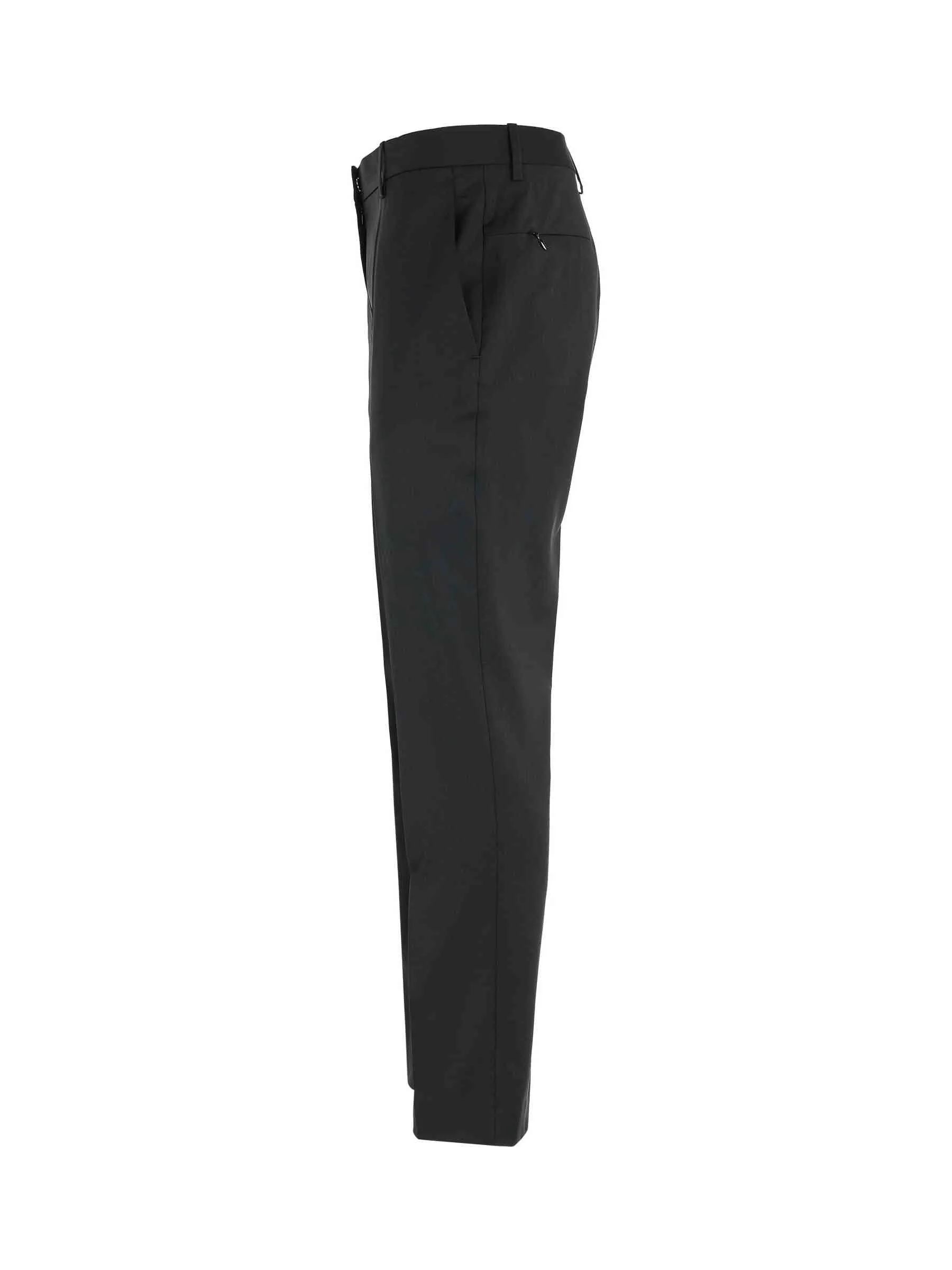 Slim Suit Pants in Black
