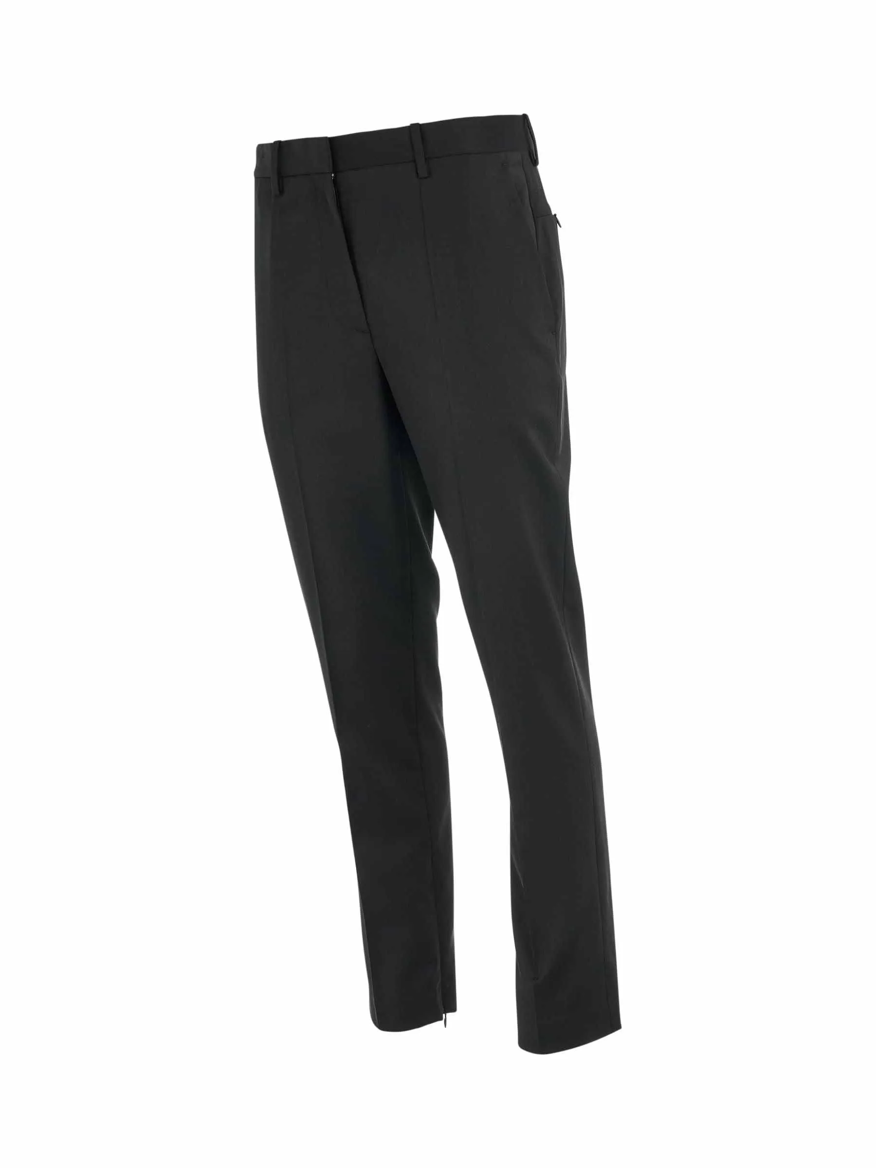 Slim Suit Pants in Black