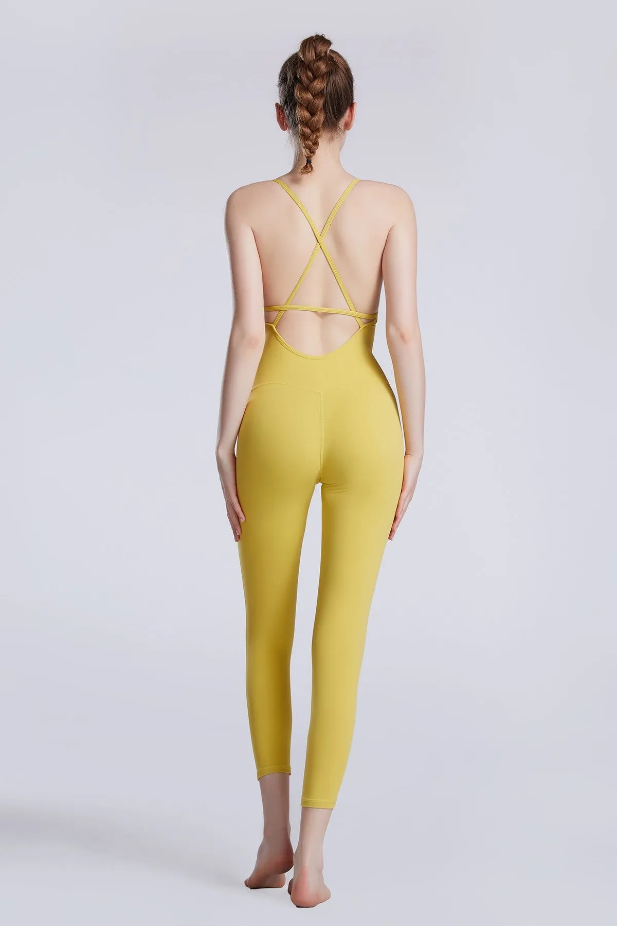 Spaghetti Strap Sculpted Bodysuit