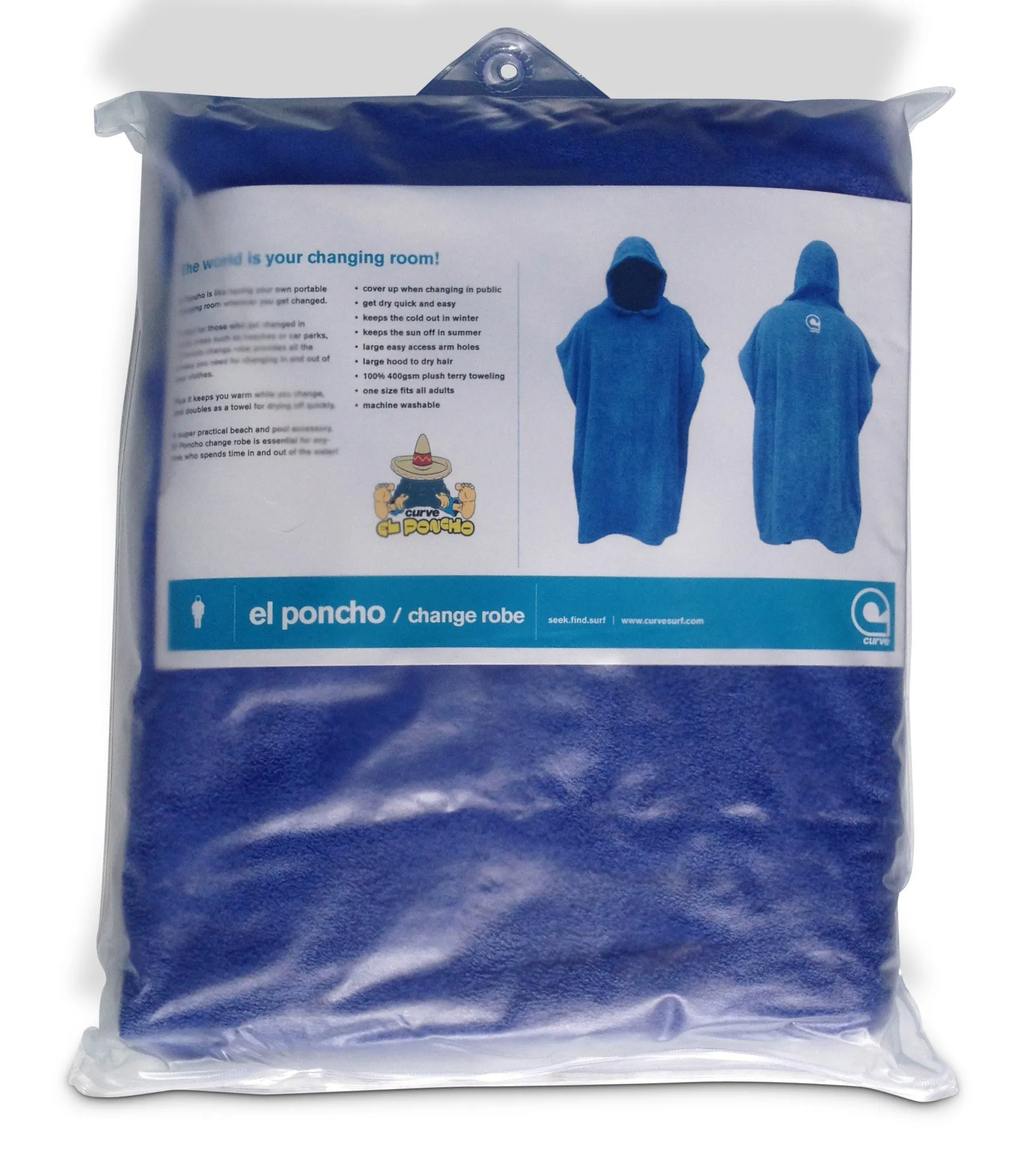 Surf Poncho Towel - Microfibre Kids