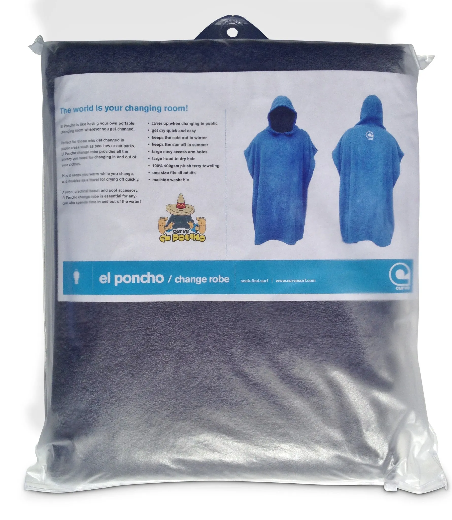 Surf Poncho Towel - Microfibre Kids