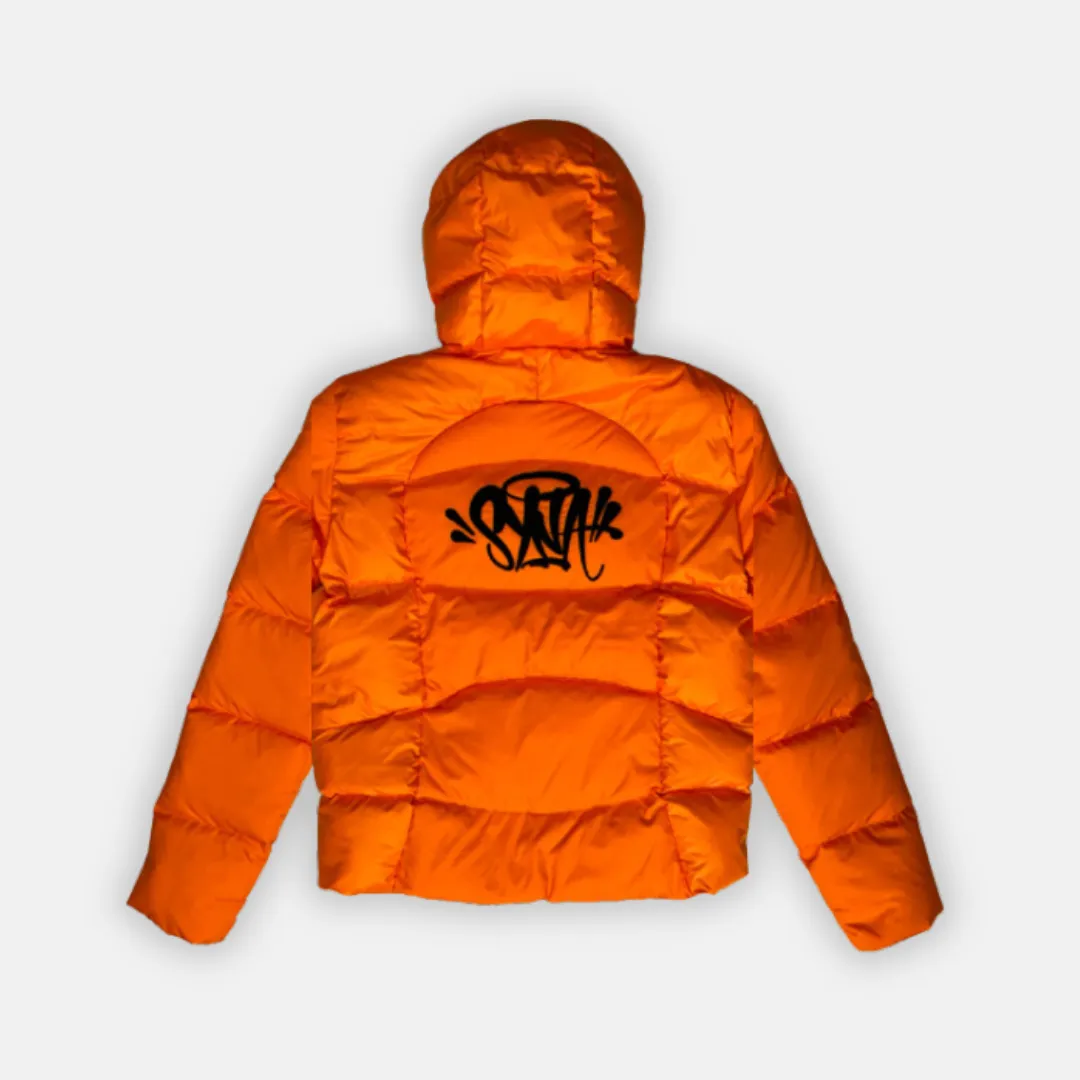 Syna Wave Puffer - Orange