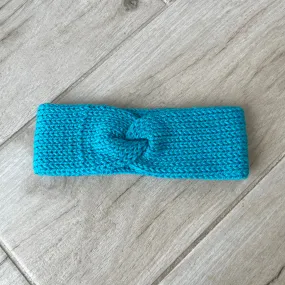 Teal Knitted Headband